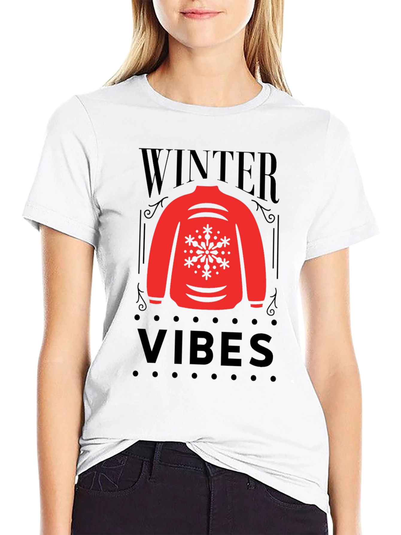 Winter Vibes Graphic T-Shirt