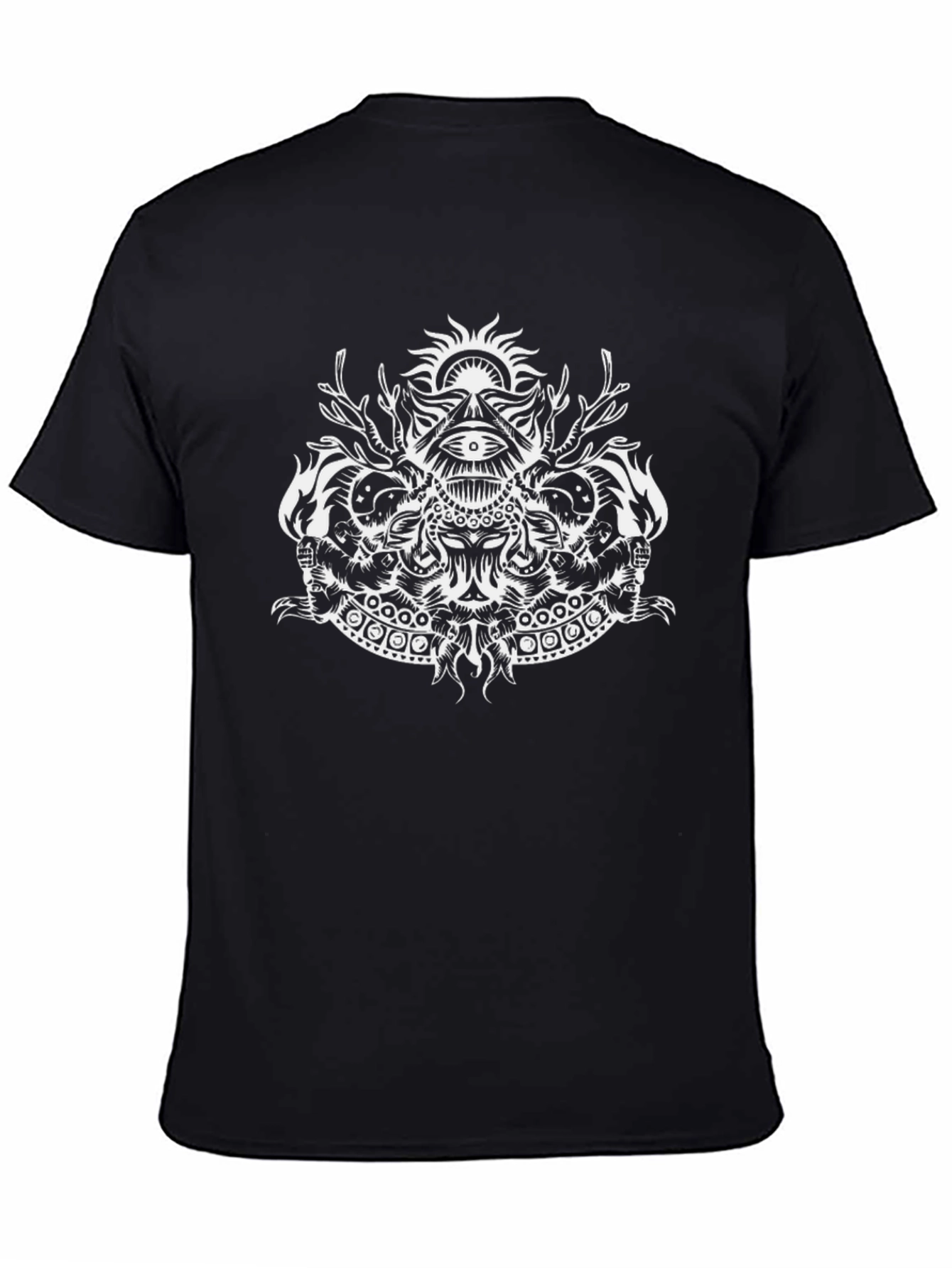 Mystic Eye Graphic Tee - Black