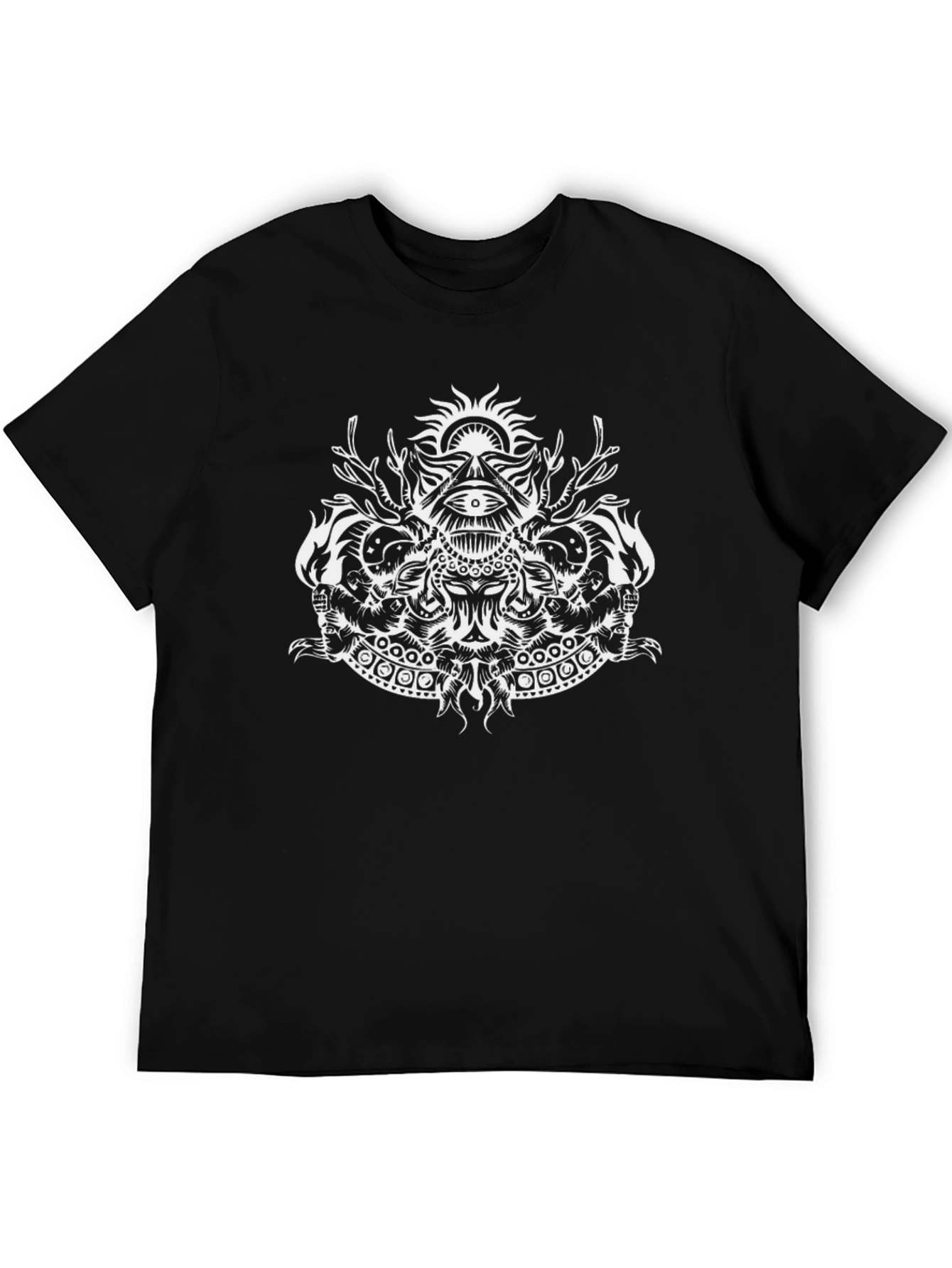 Mystic Eye Graphic Tee - Black