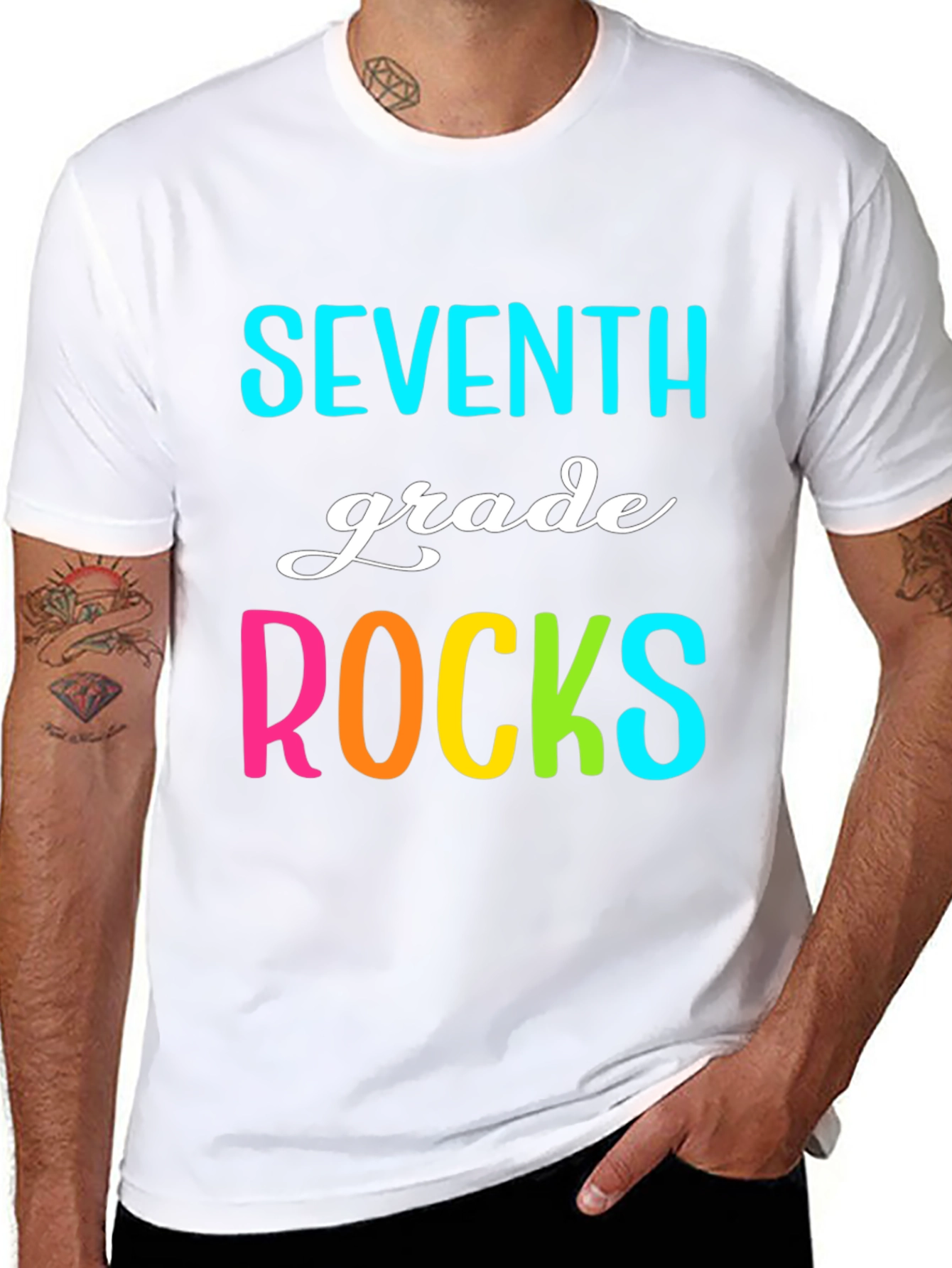Seventh Grade Rocks T-Shirt