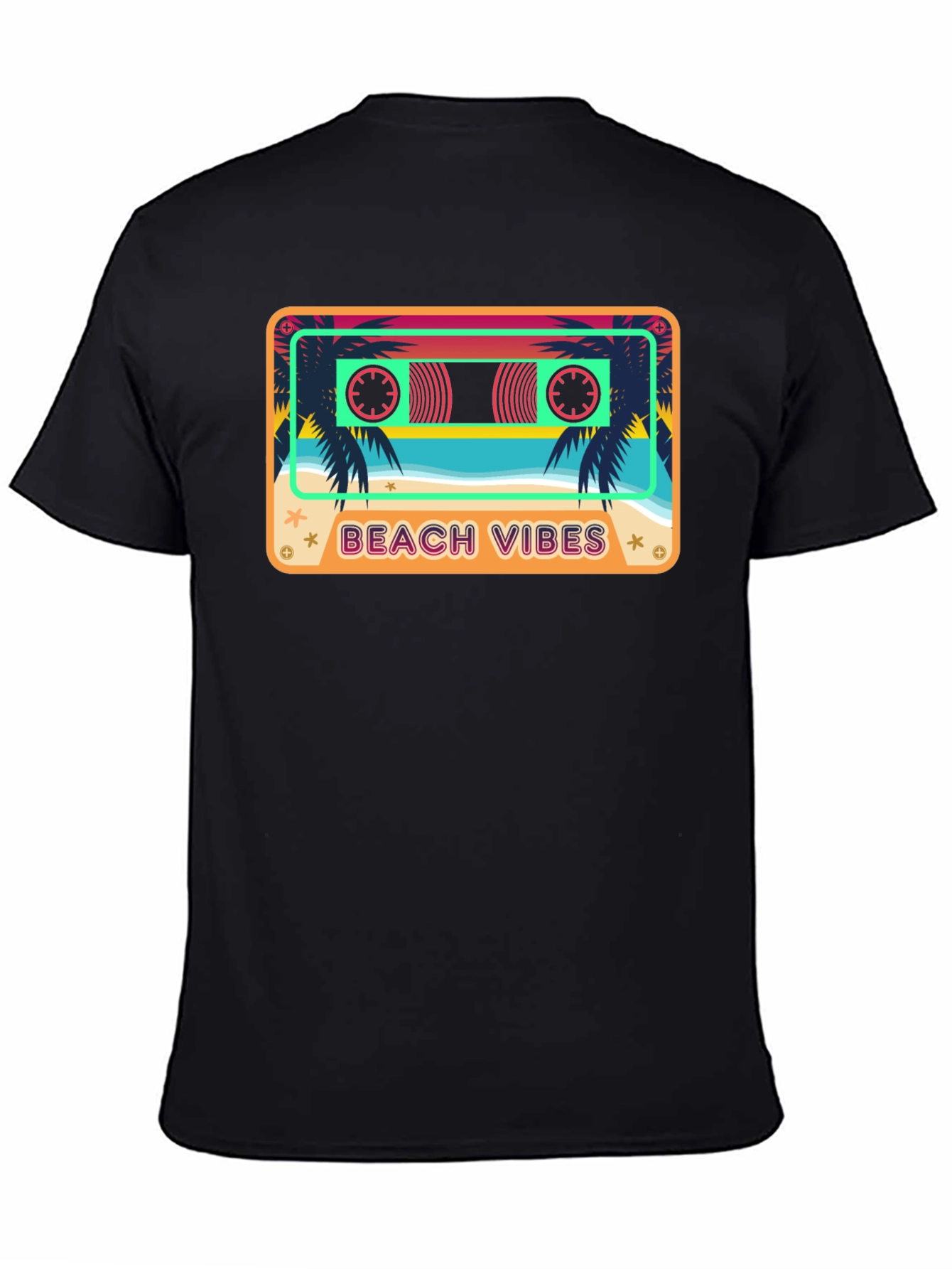 Beach Vibes Cassette Tape T-Shirt