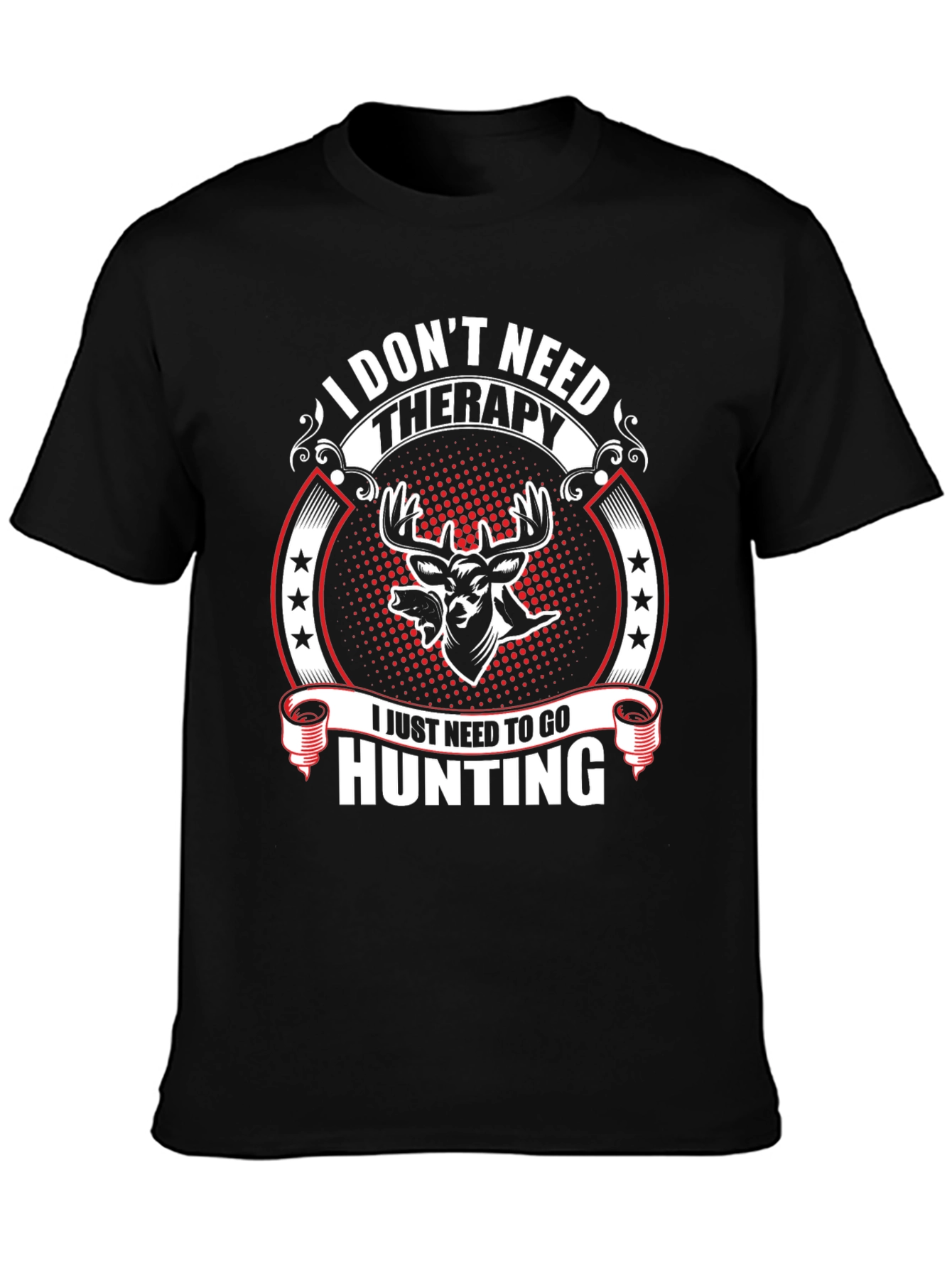 Hunting Therapy T-Shirt - Deer Graphic Tee