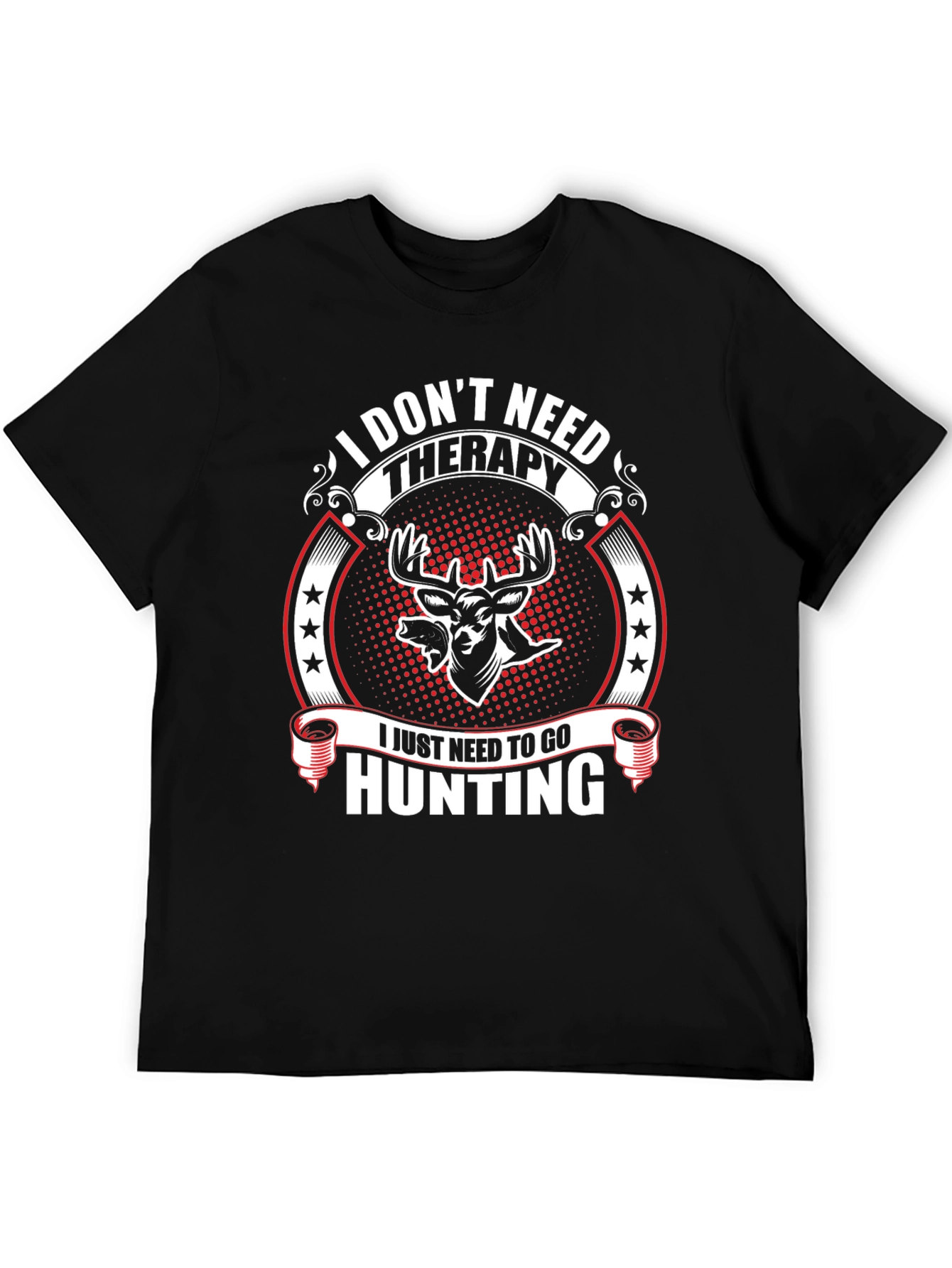 Hunting Therapy T-Shirt - Deer Graphic Tee