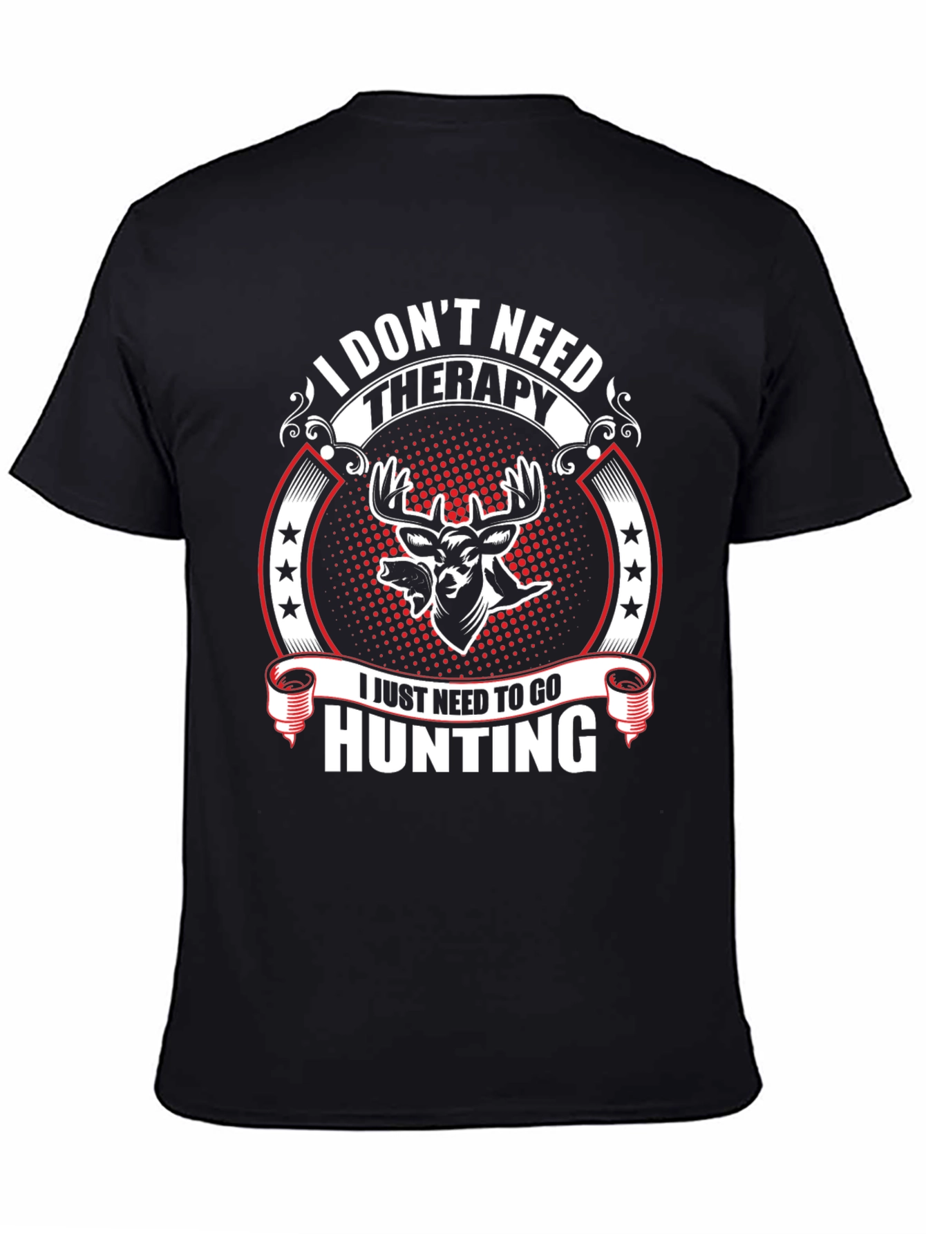 Hunting Therapy T-Shirt - Deer Graphic Tee