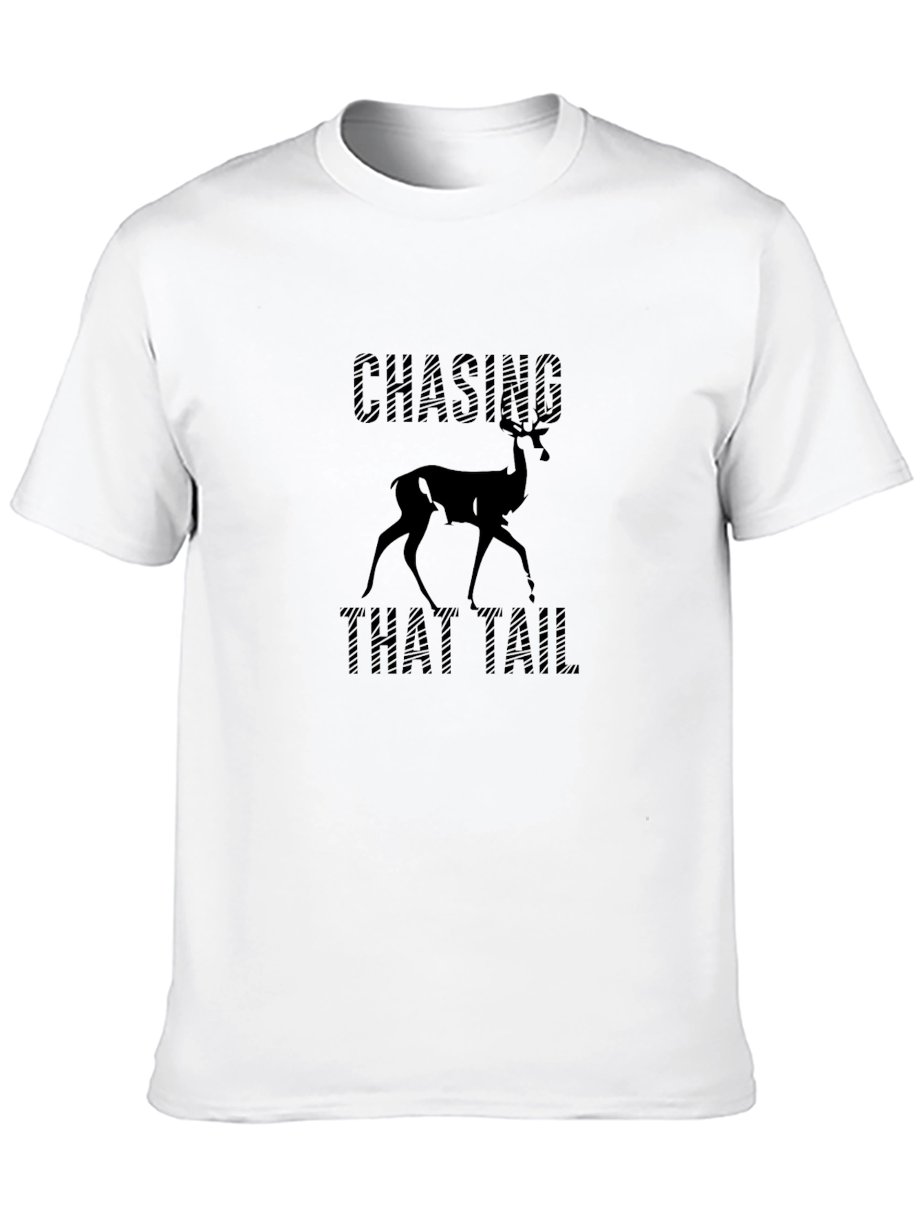 Chasing That Tail Deer Graphic T-Shirt