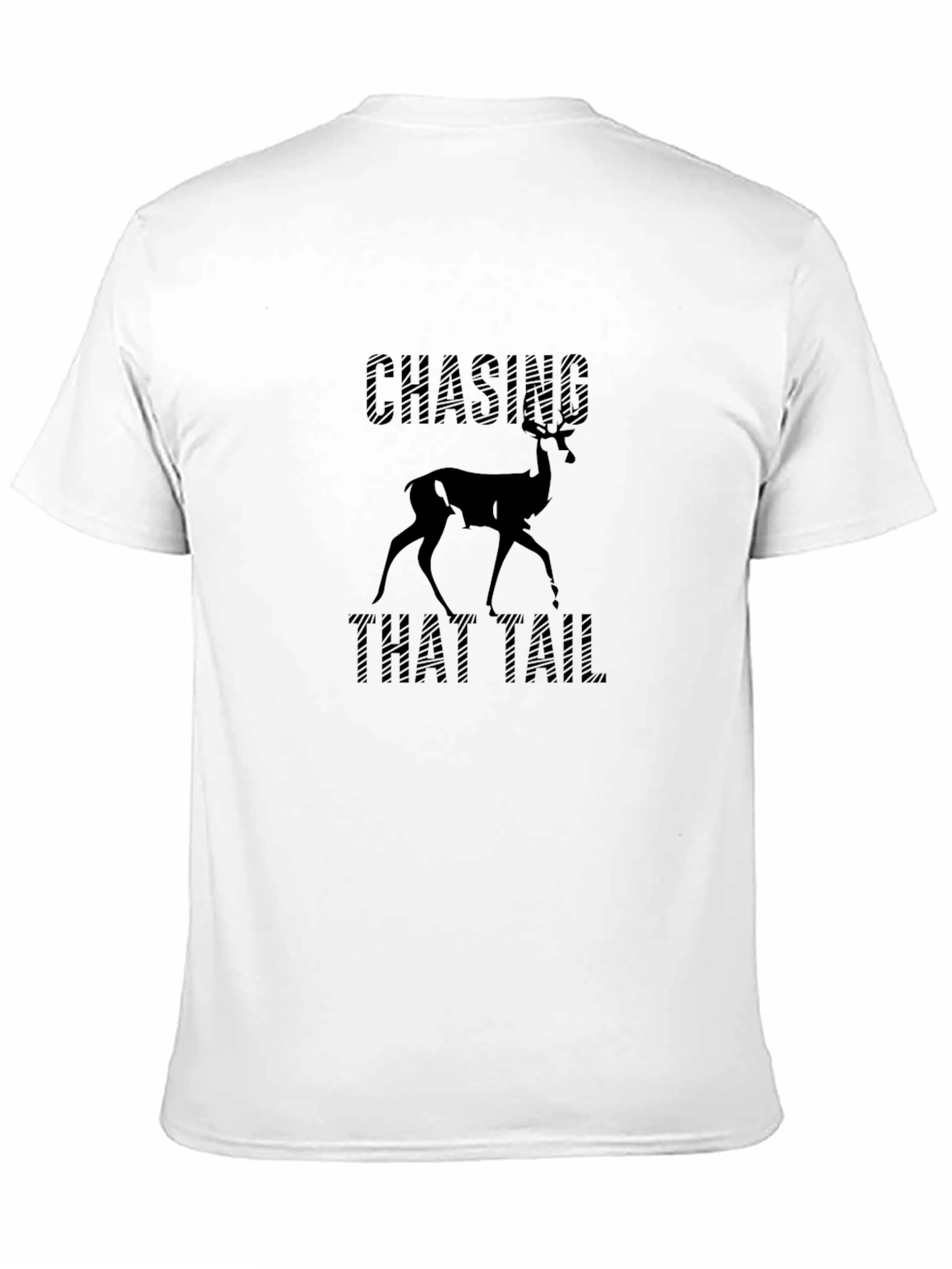 Chasing That Tail Deer Graphic T-Shirt