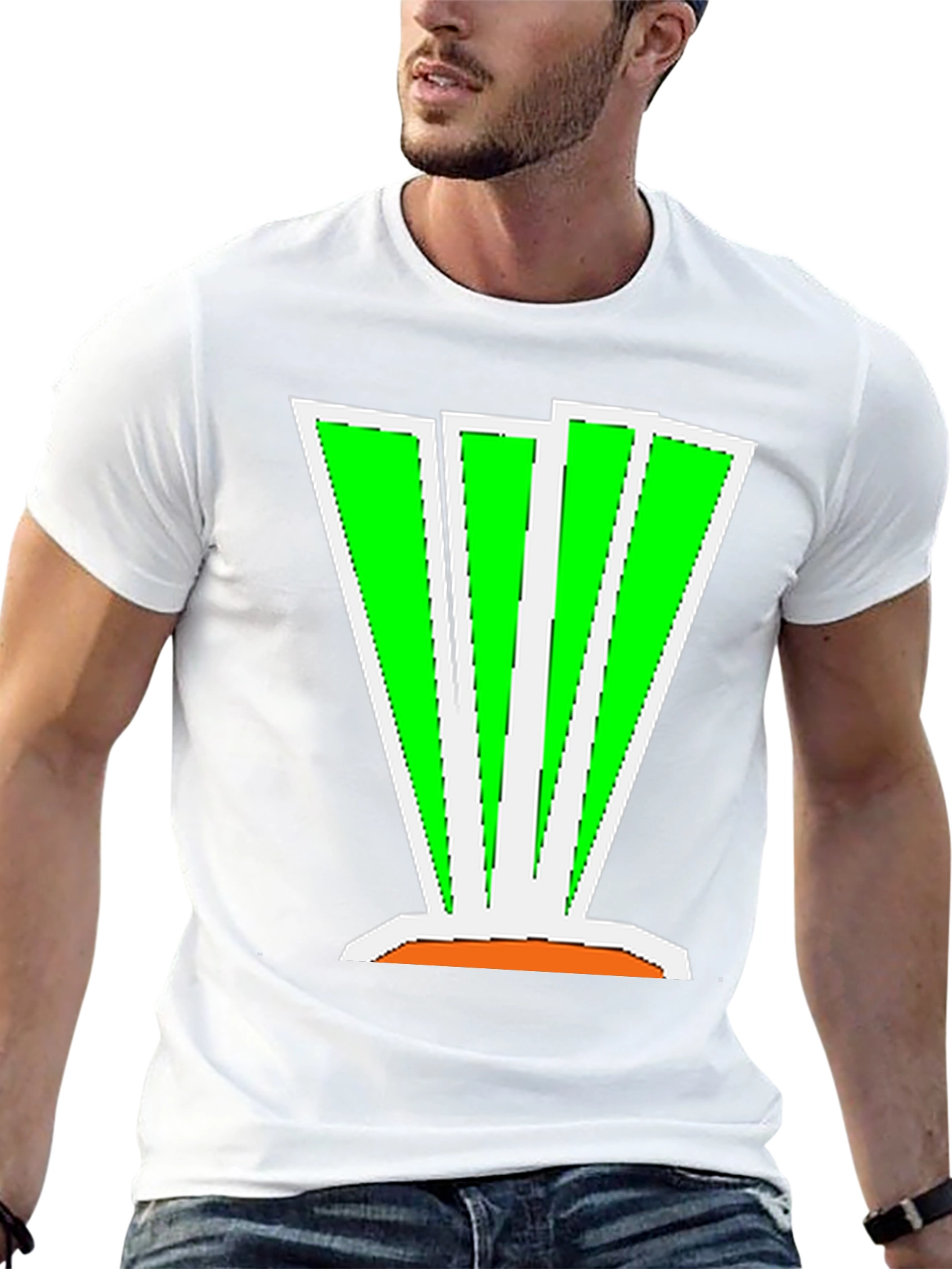 Green Wickett T-Shirt - Cricket Inspired