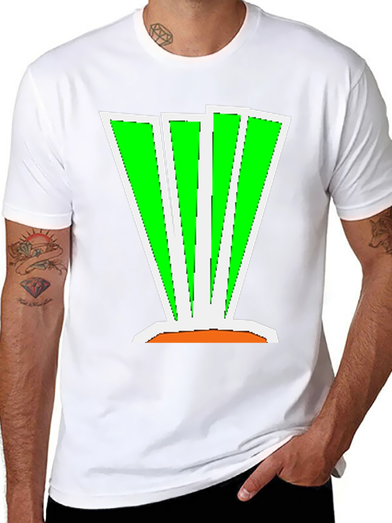 Green Wickett T-Shirt - Cricket Inspired