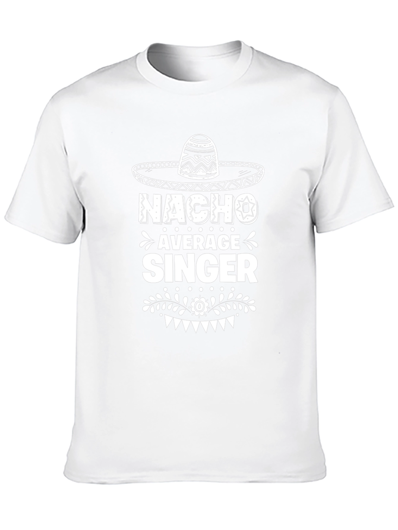 Nacho Average Singer Graphic Tee