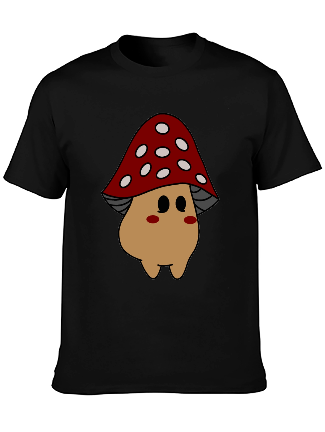 Mushroom Cartoon Graphic Tee