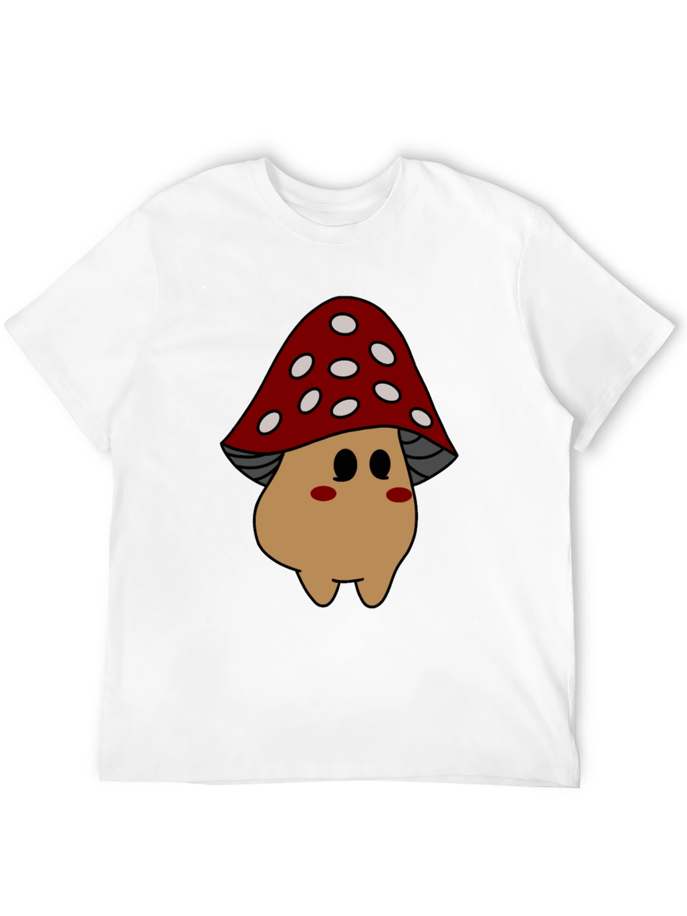 Mushroom Cartoon Graphic Tee