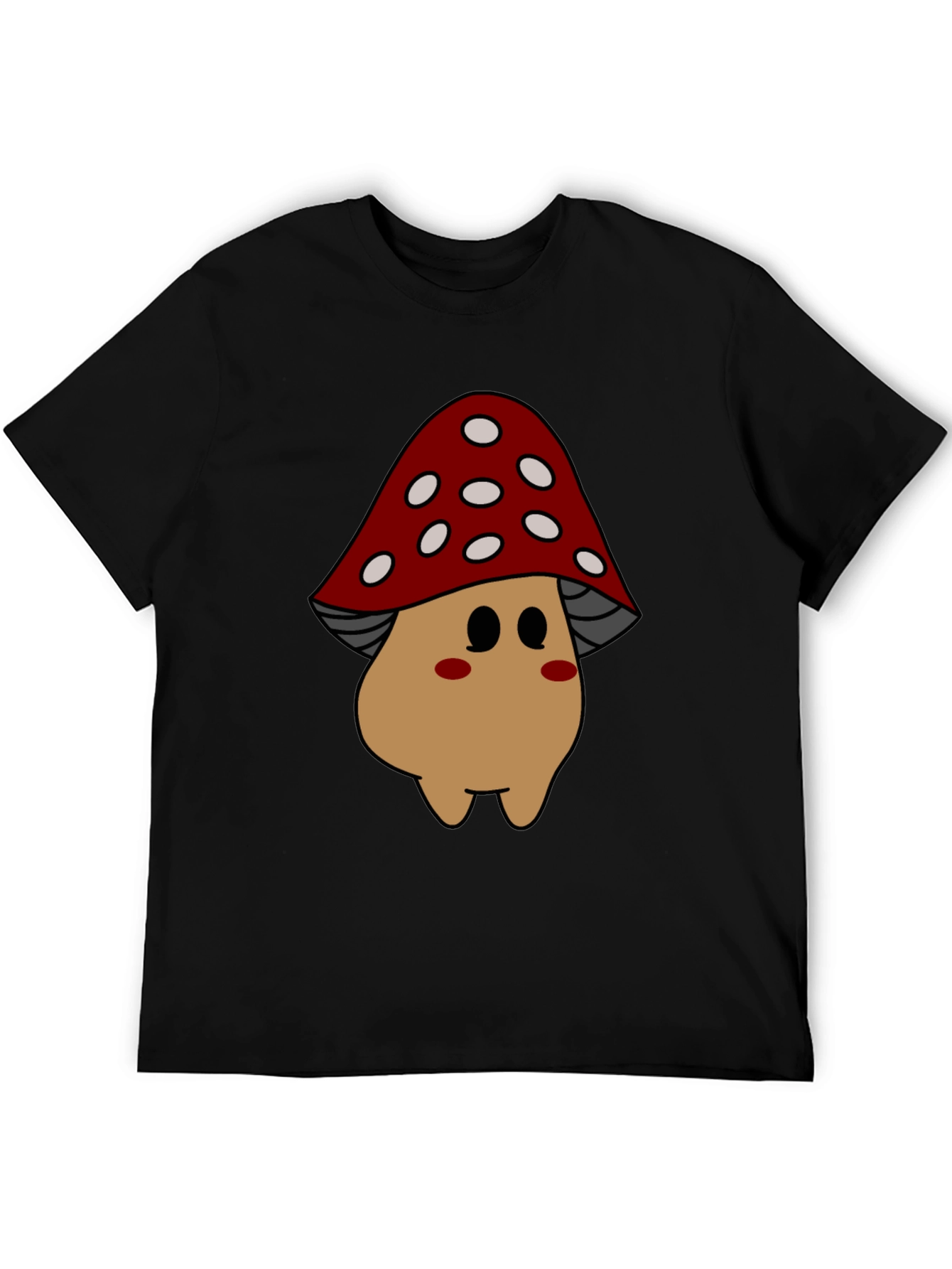 Mushroom Cartoon Graphic Tee