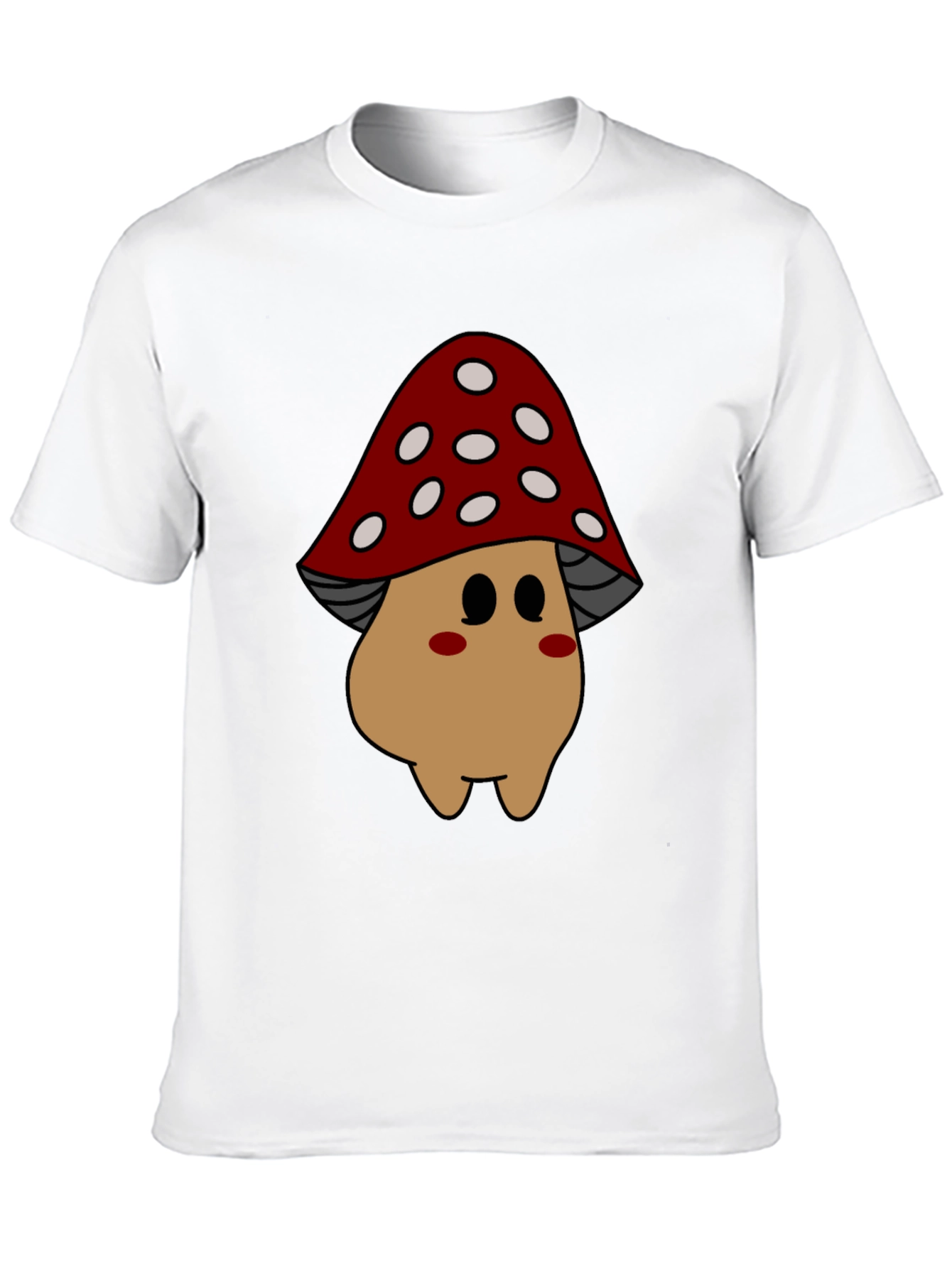 Mushroom Cartoon Graphic Tee