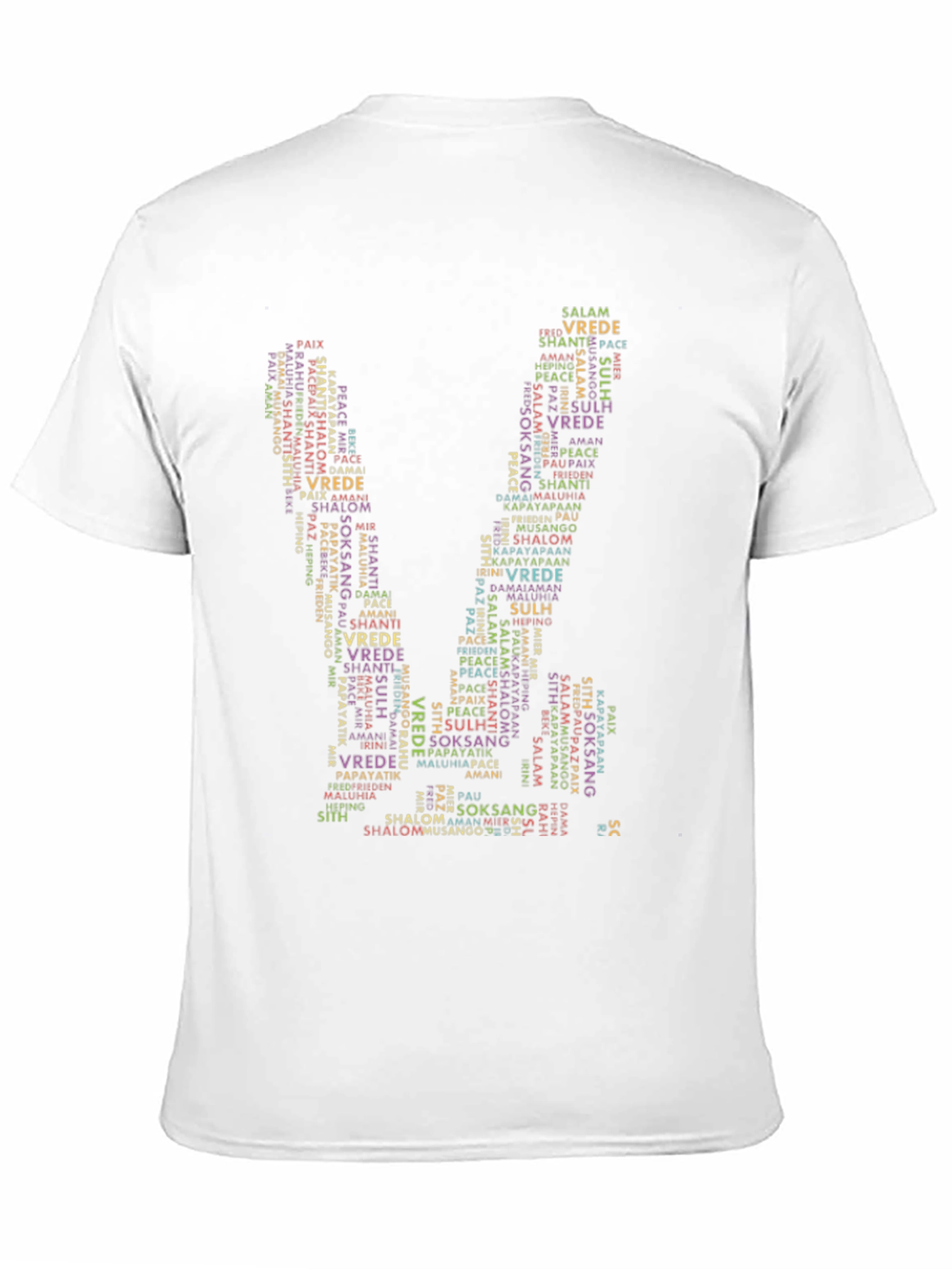 Peace Word Cloud T-Shirt