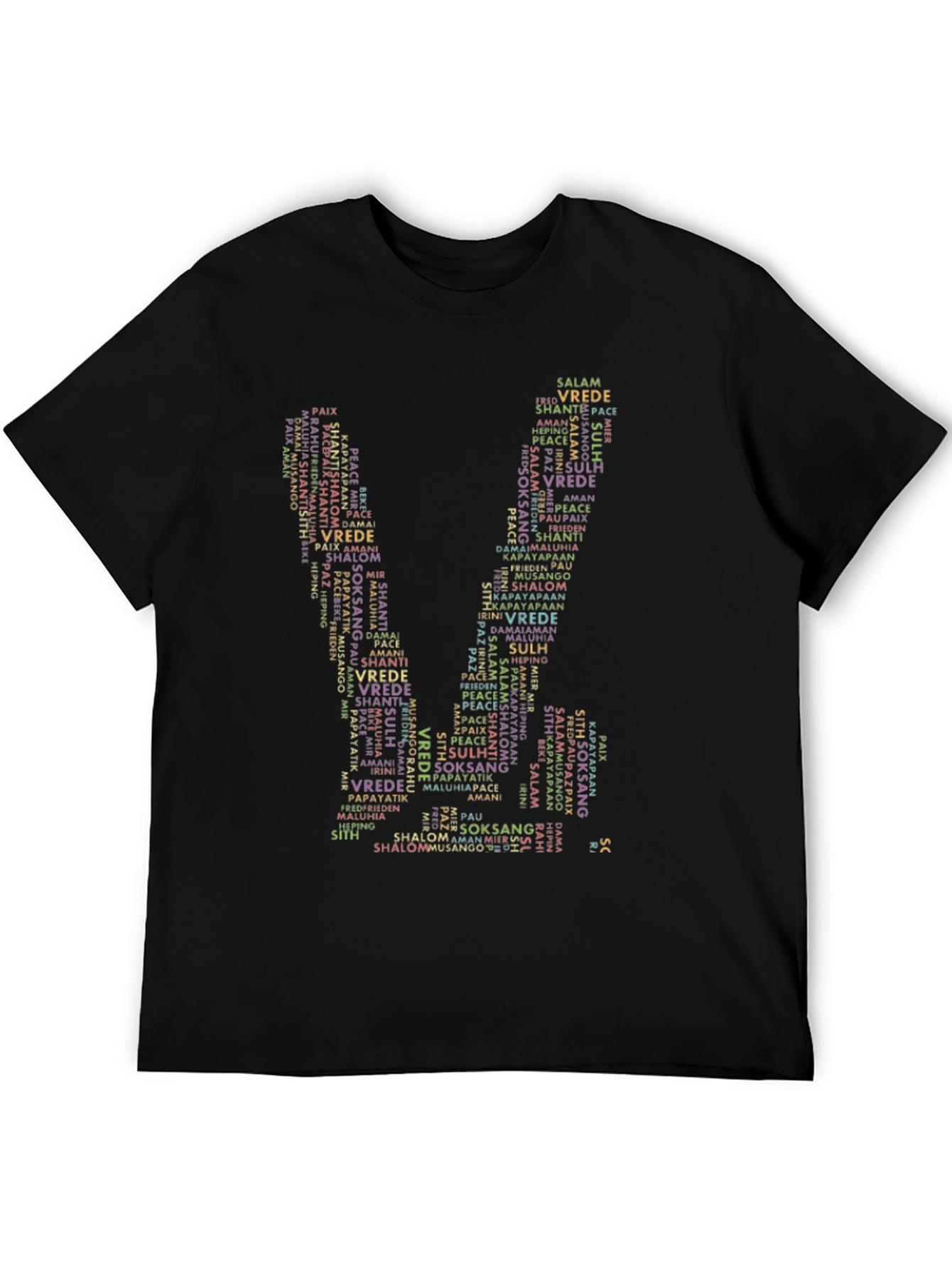 Peace Word Cloud T-Shirt