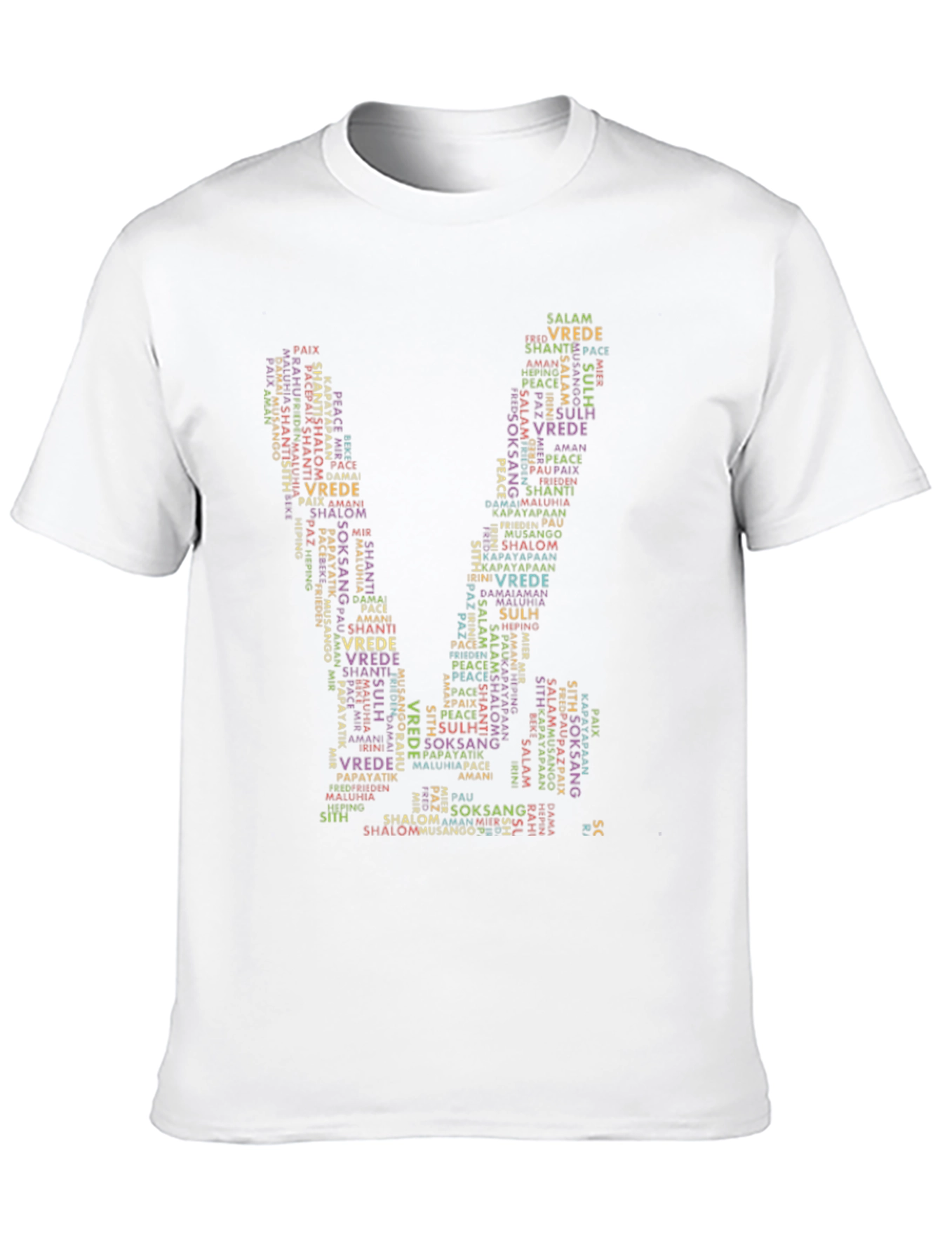 Peace Word Cloud T-Shirt
