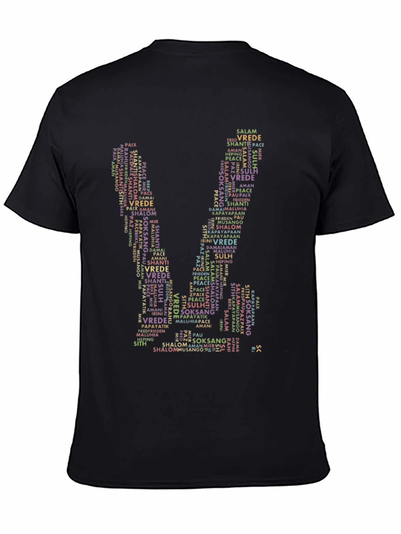 Peace Word Cloud T-Shirt