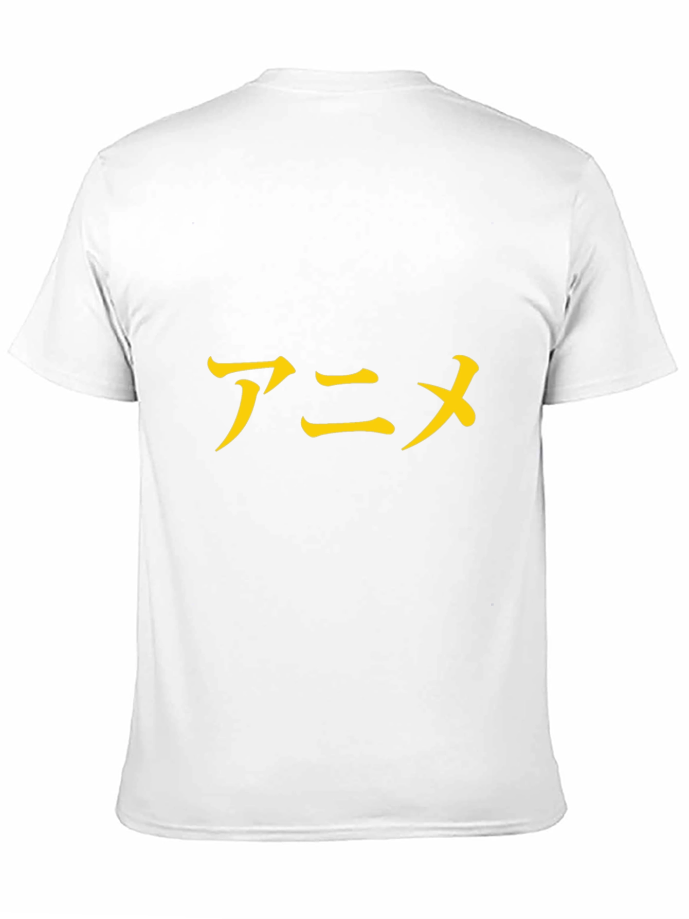 Anime Japanese Text Black T-Shirt