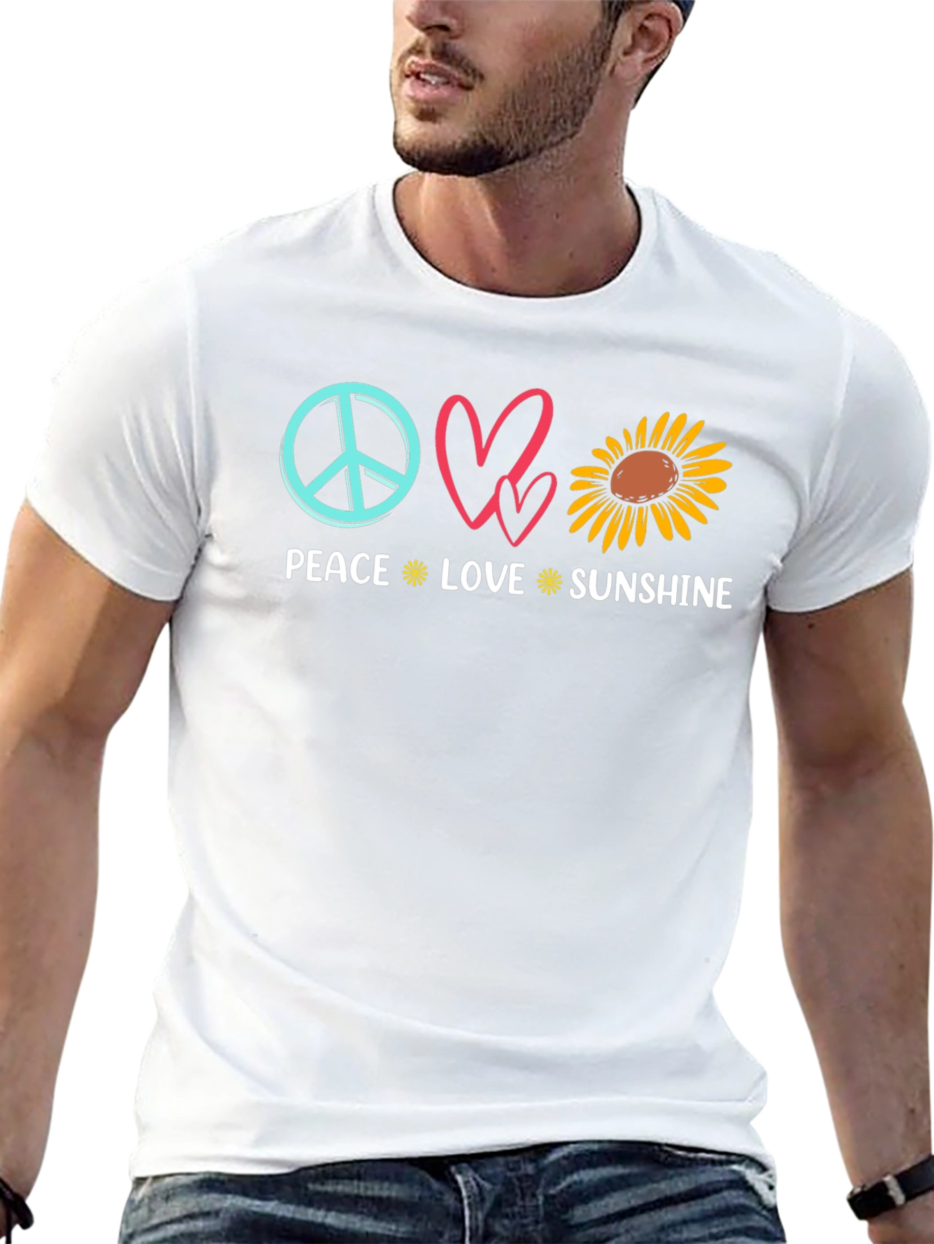 Peace Love Sunshine Graphic Tee