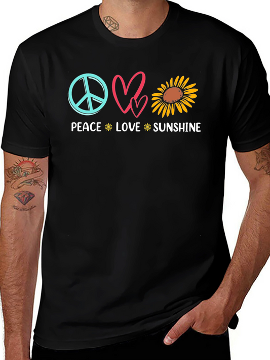 Peace Love Sunshine Graphic Tee