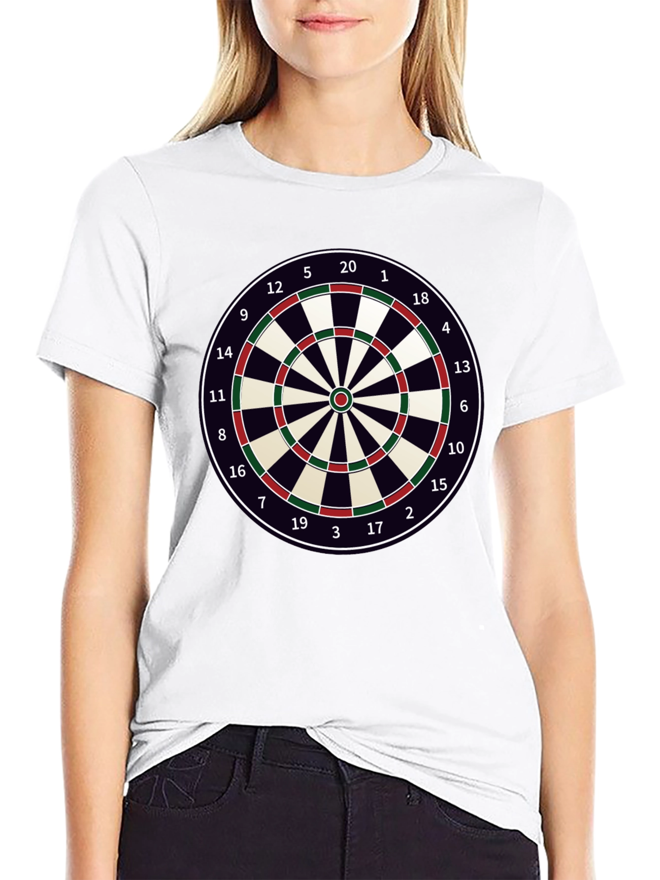 Dartboard T-Shirt: Classic Game Tee