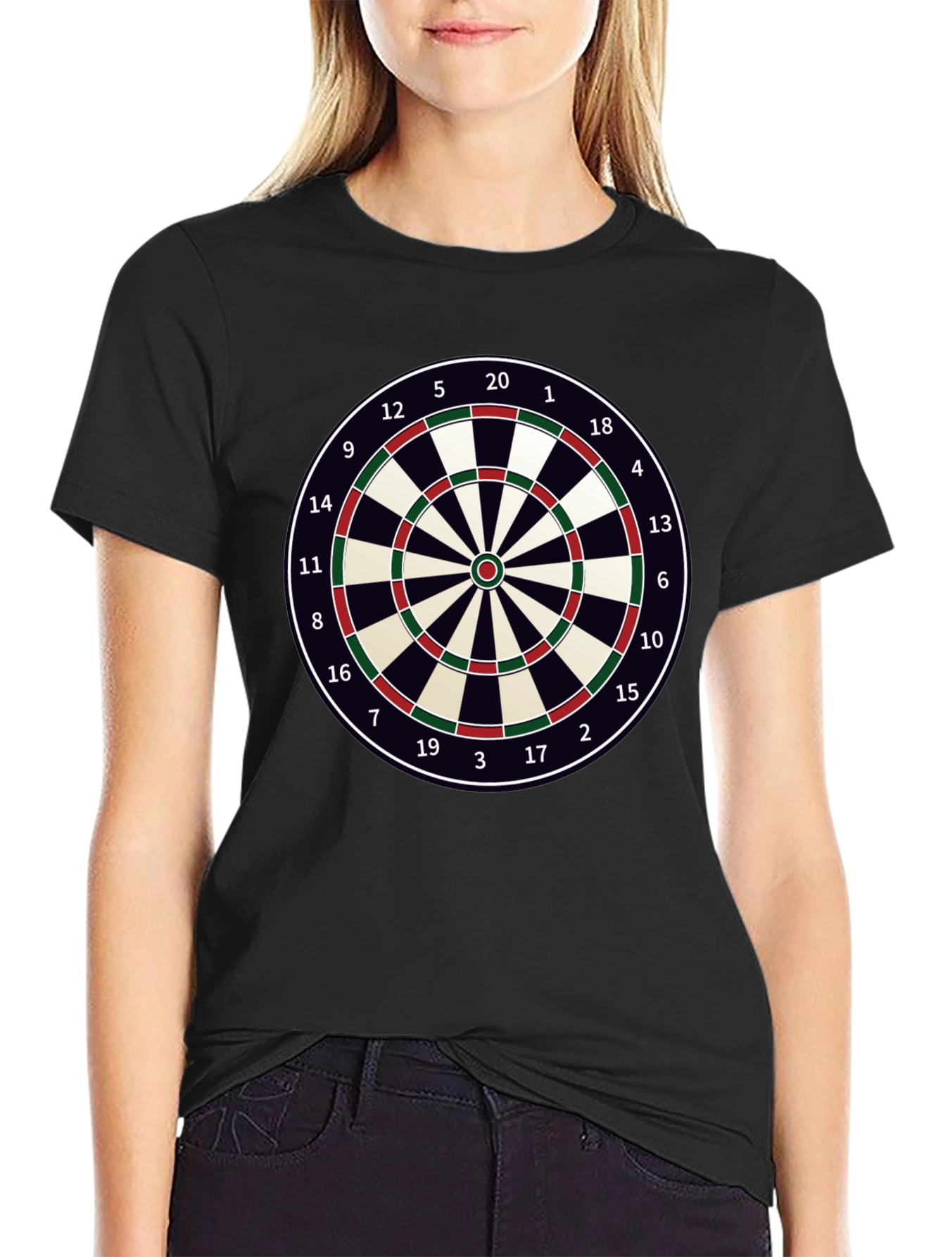 Dartboard T-Shirt: Classic Game Tee