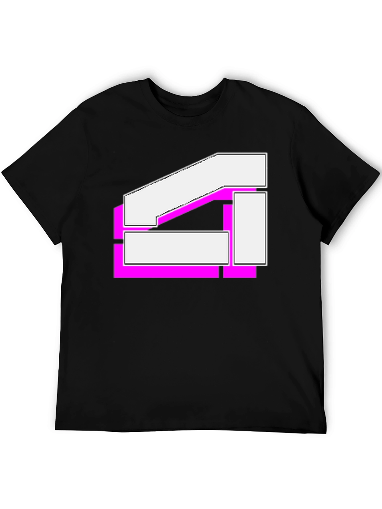 Geometric Graphic T-Shirt - Modern Streetwear Tee