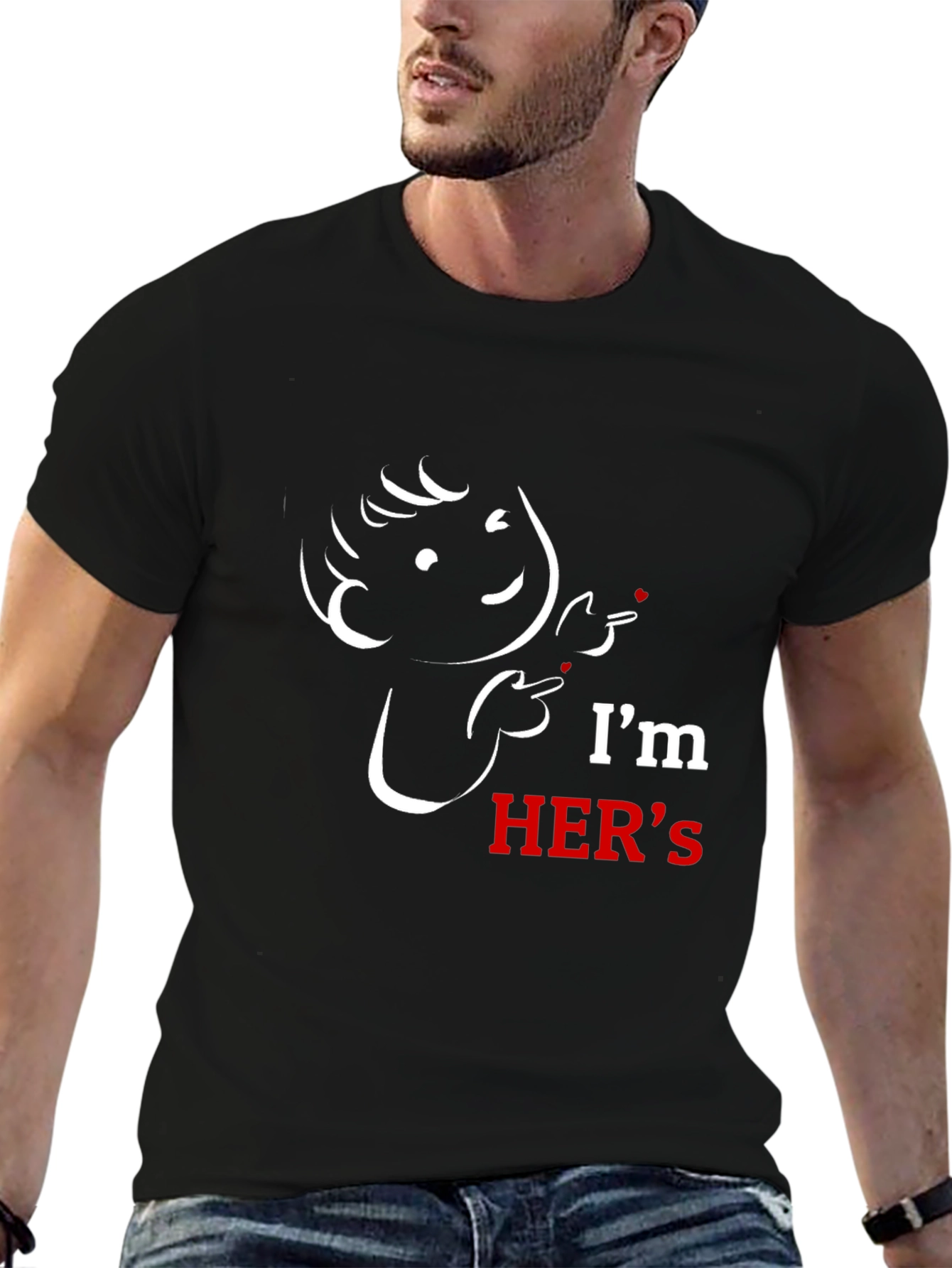 Humorous Im HERS Graphic Tee
