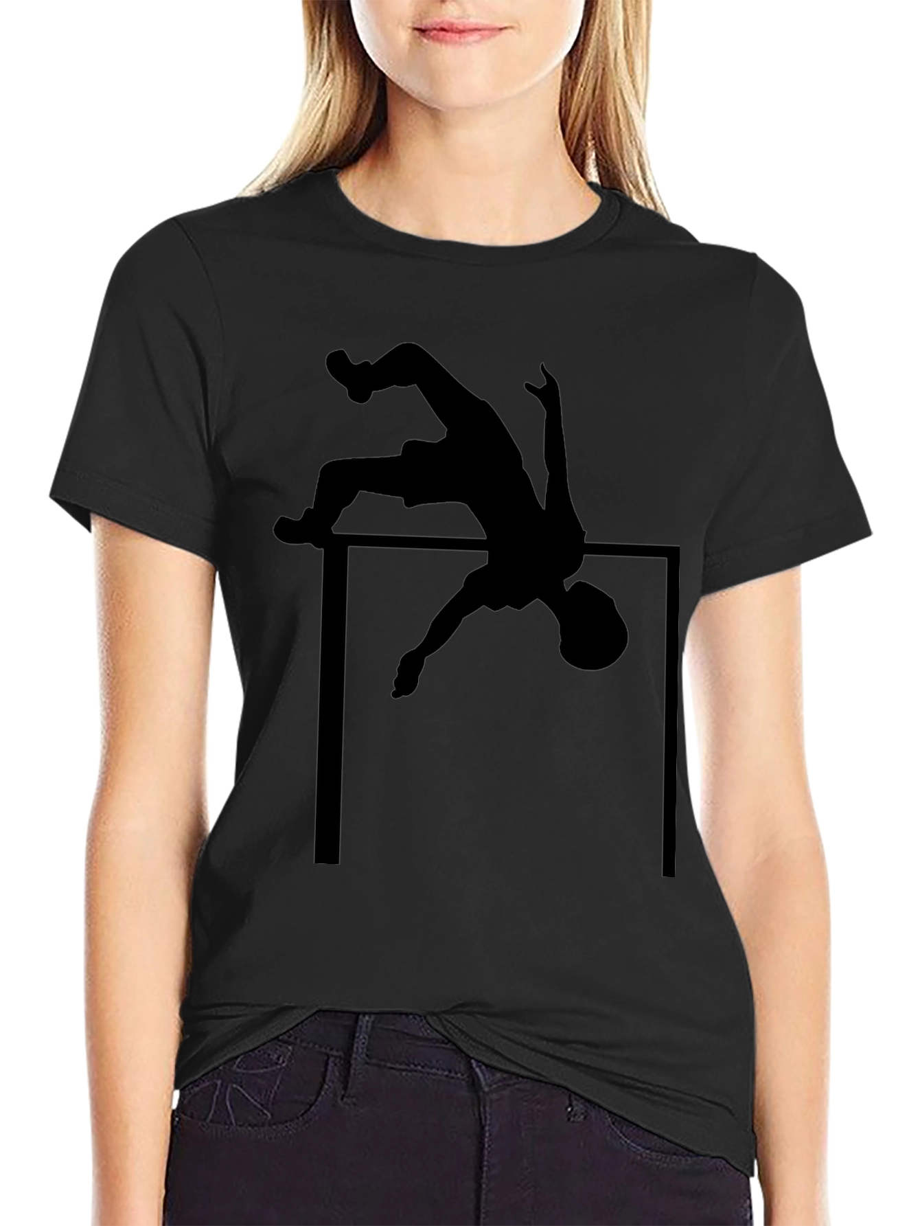 High Jump Silhouette Black T-Shirt
