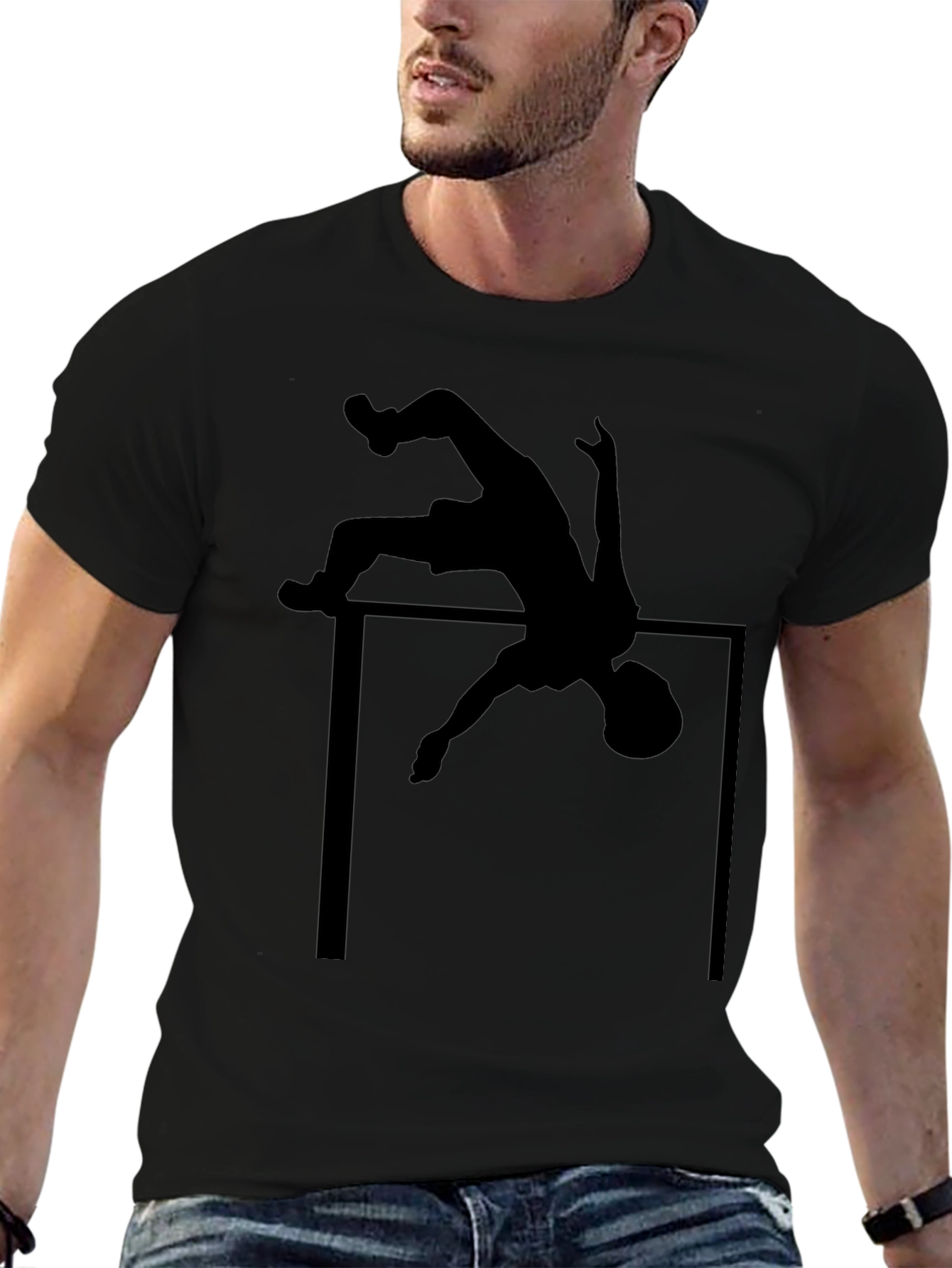 High Jump Silhouette Black T-Shirt