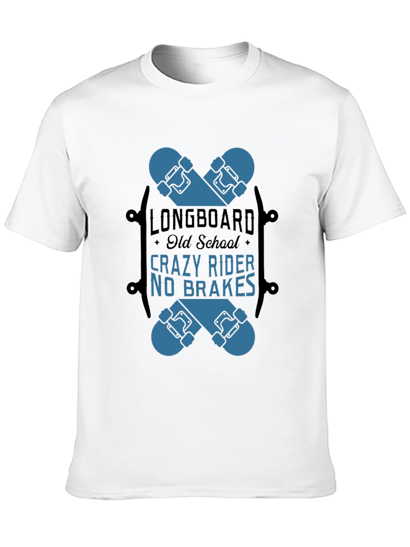 Longboard Crazy Rider T-Shirt