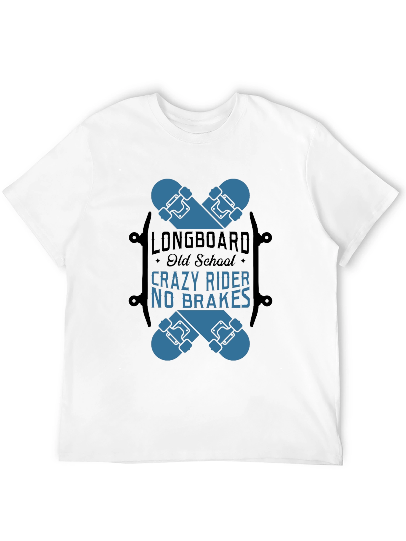 Longboard Crazy Rider T-Shirt