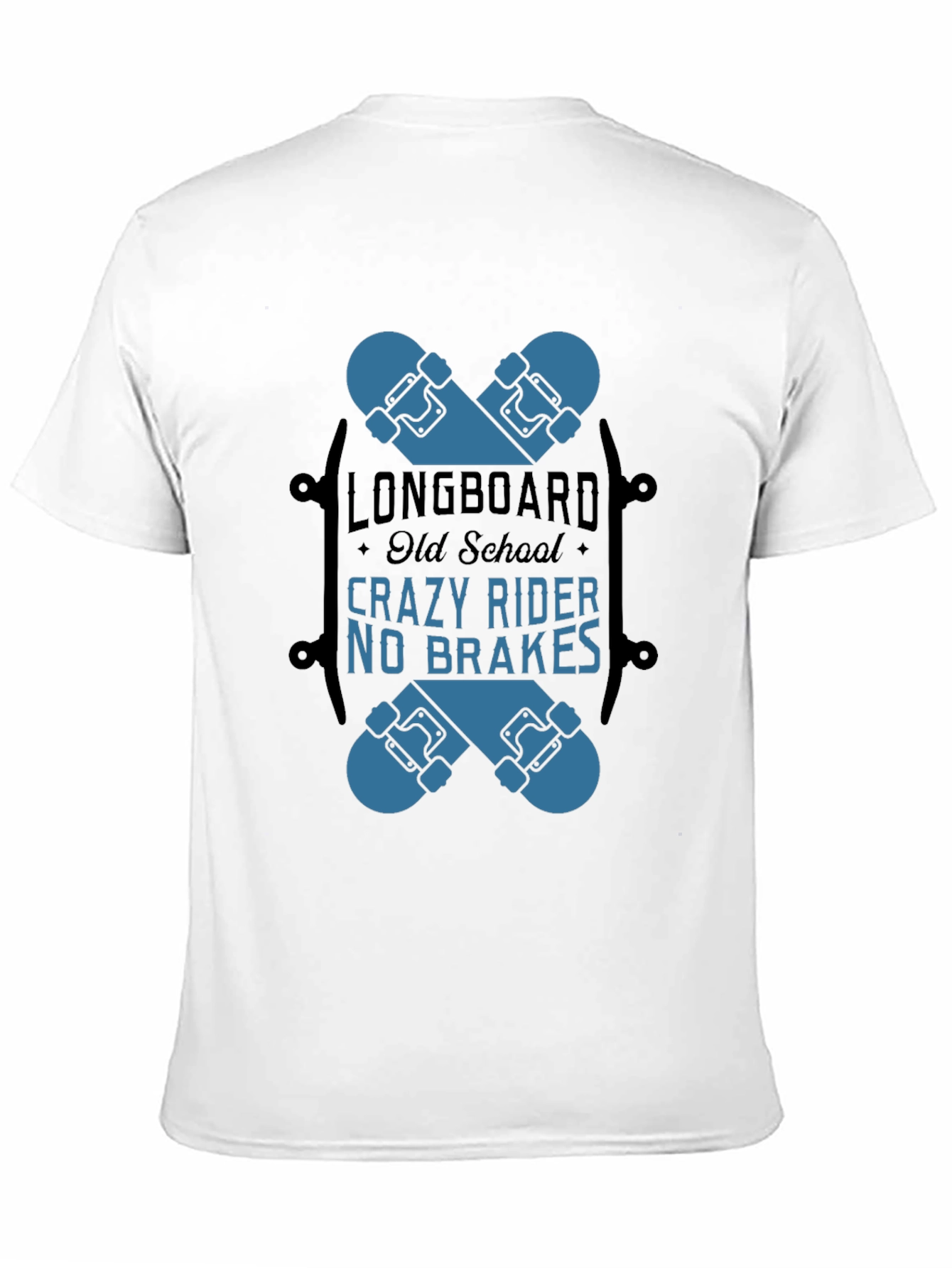 Longboard Crazy Rider T-Shirt