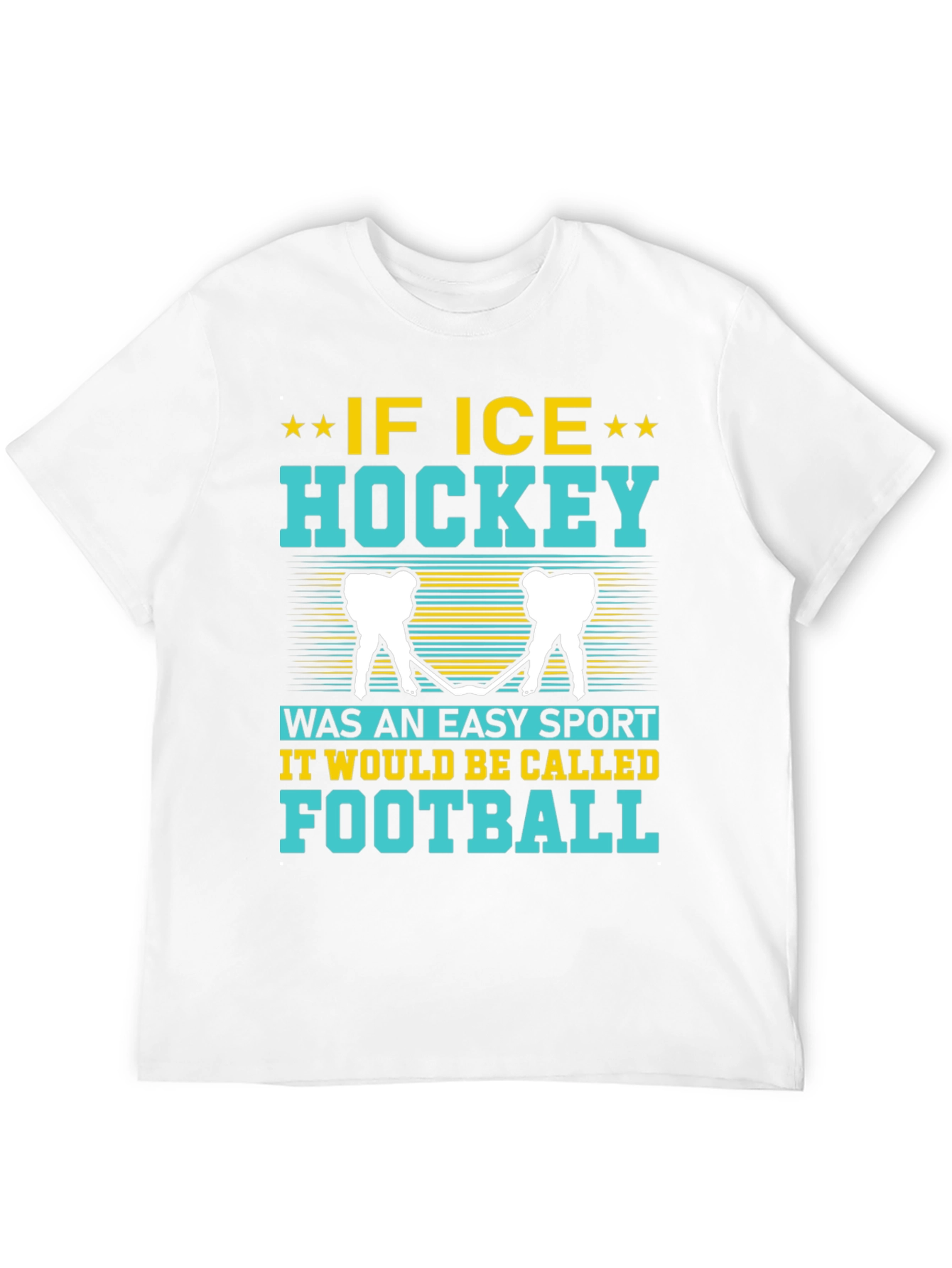 Funny Ice Hockey T-Shirt - If Ice Hockey