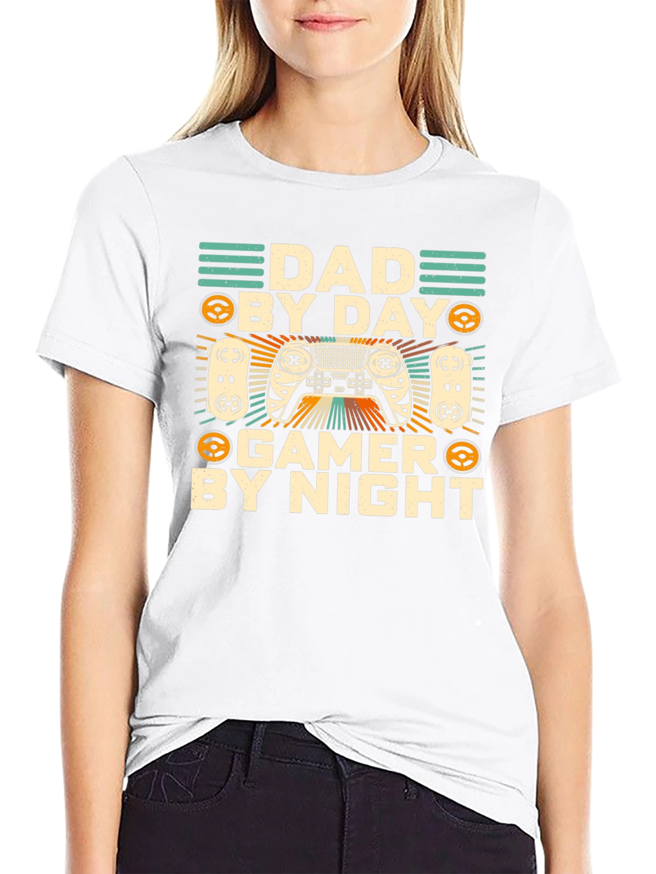 Dad By Day Gamer By Night T-Shirt