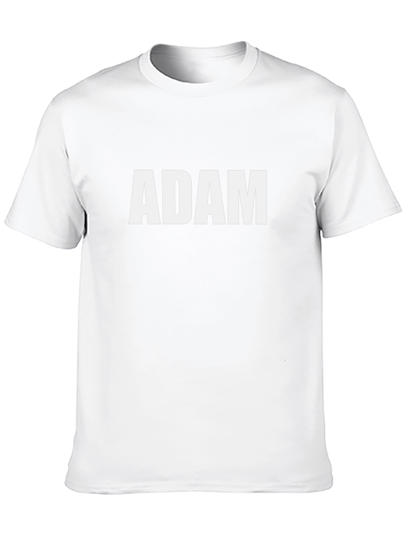 ADAM Personalized T-Shirt - Custom Name Tee