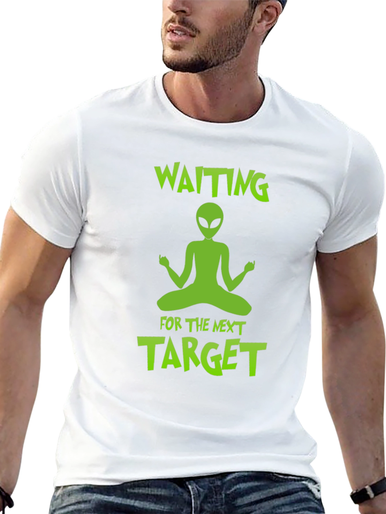 Waiting Alien T-Shirt - Next Target Tee