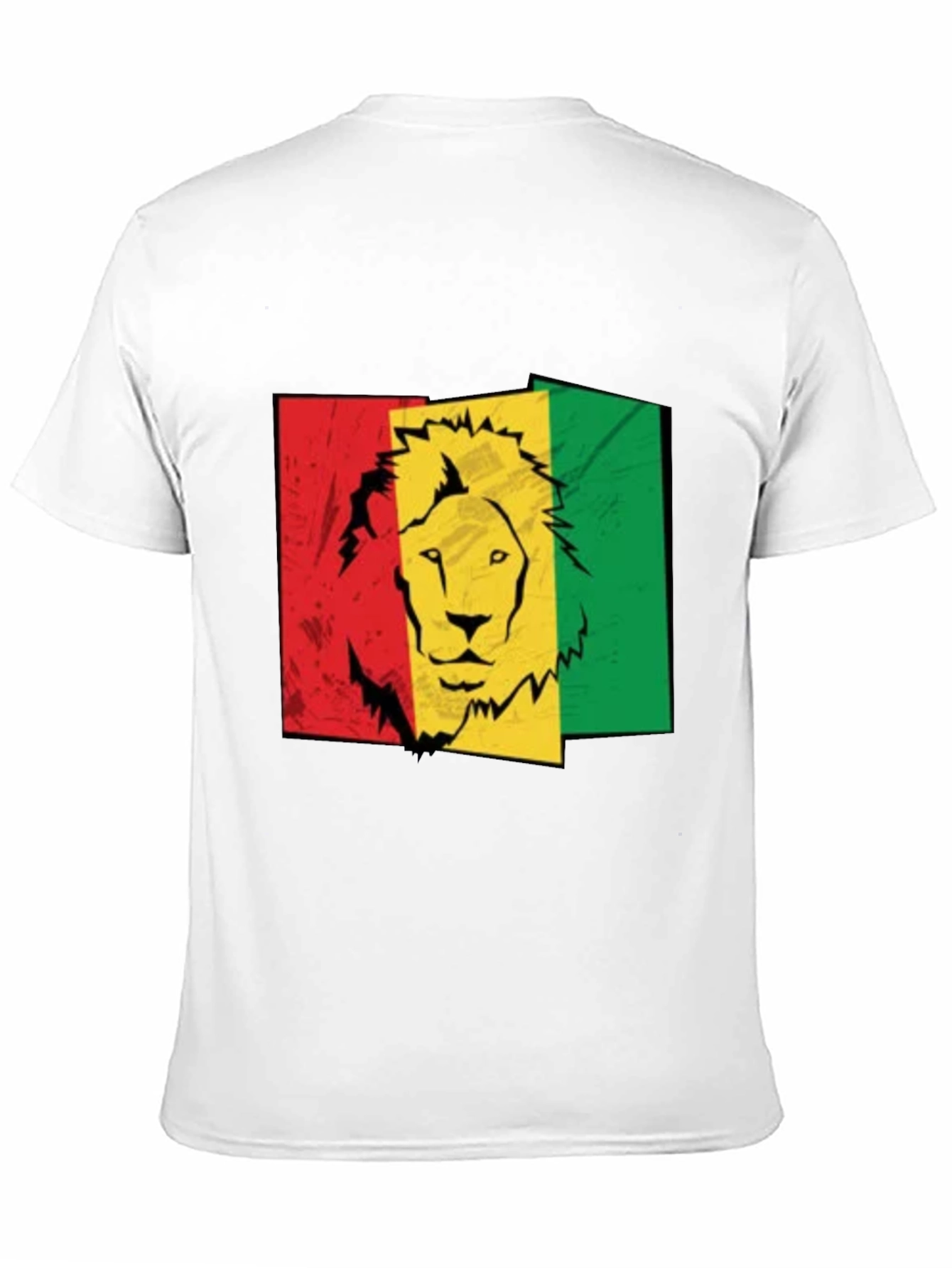 Rasta Lion Graphic Tee - Reggae Style