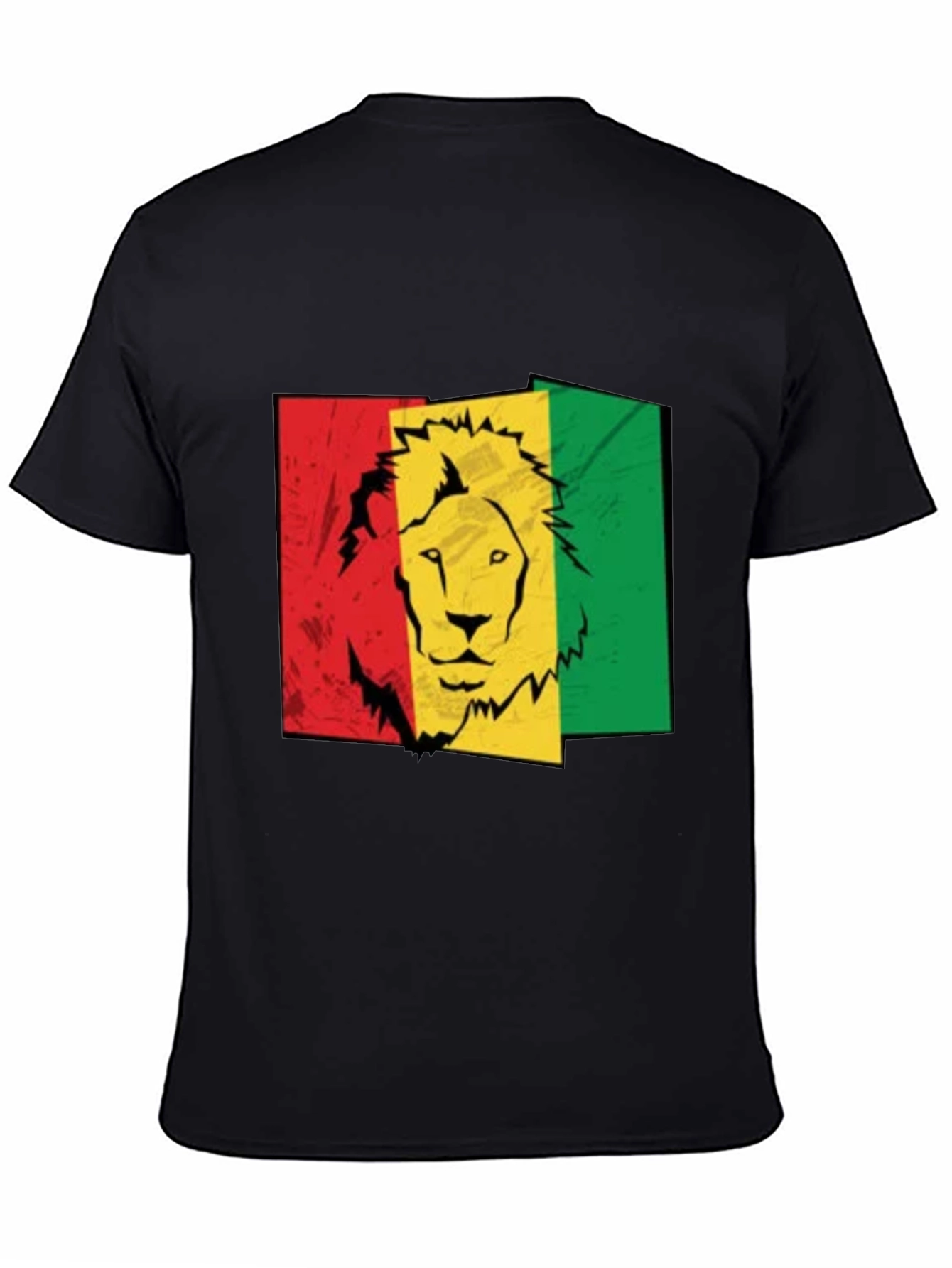 Rasta Lion Graphic Tee - Reggae Style