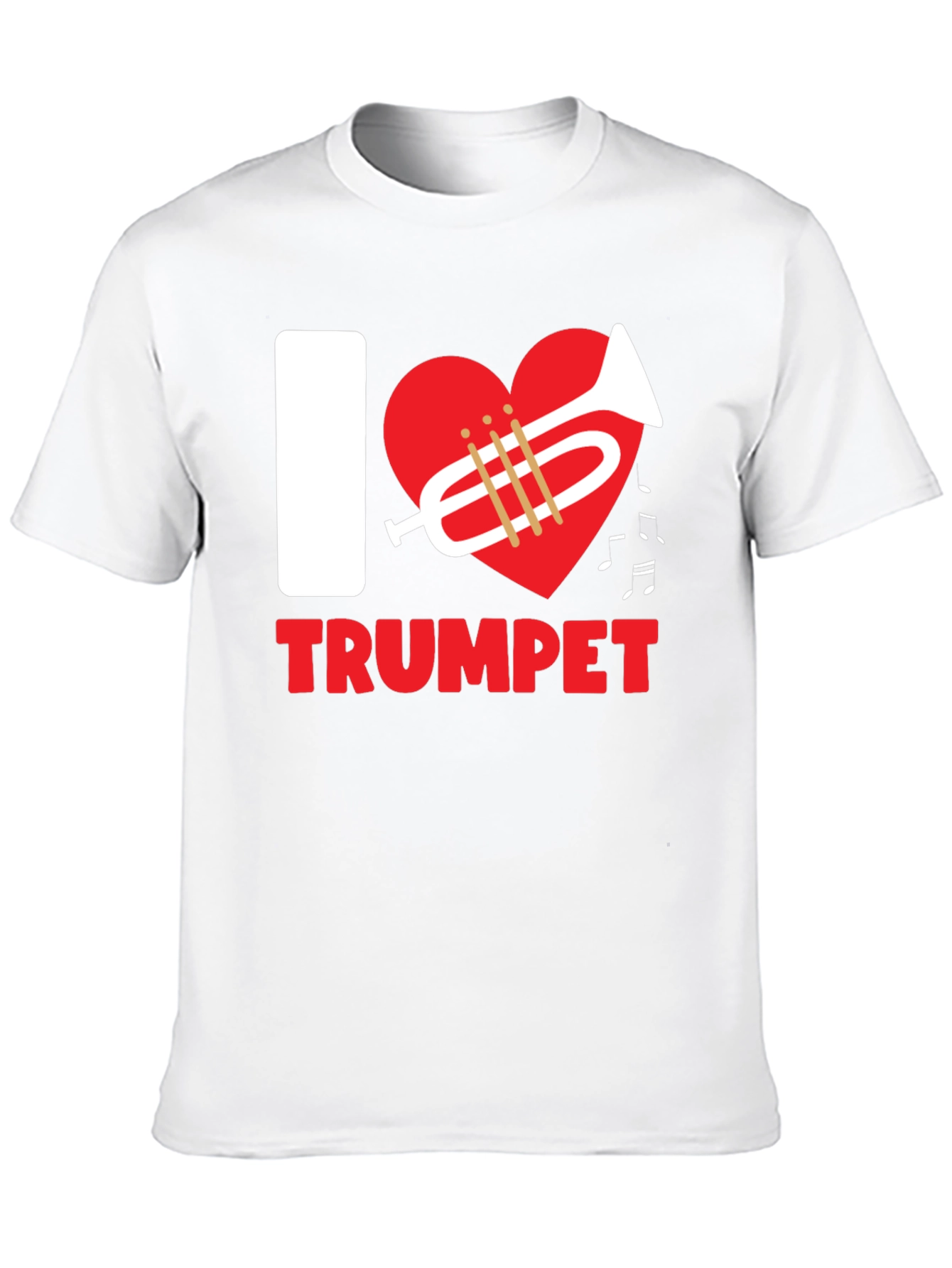 I Love Trumpet T-Shirt - Black