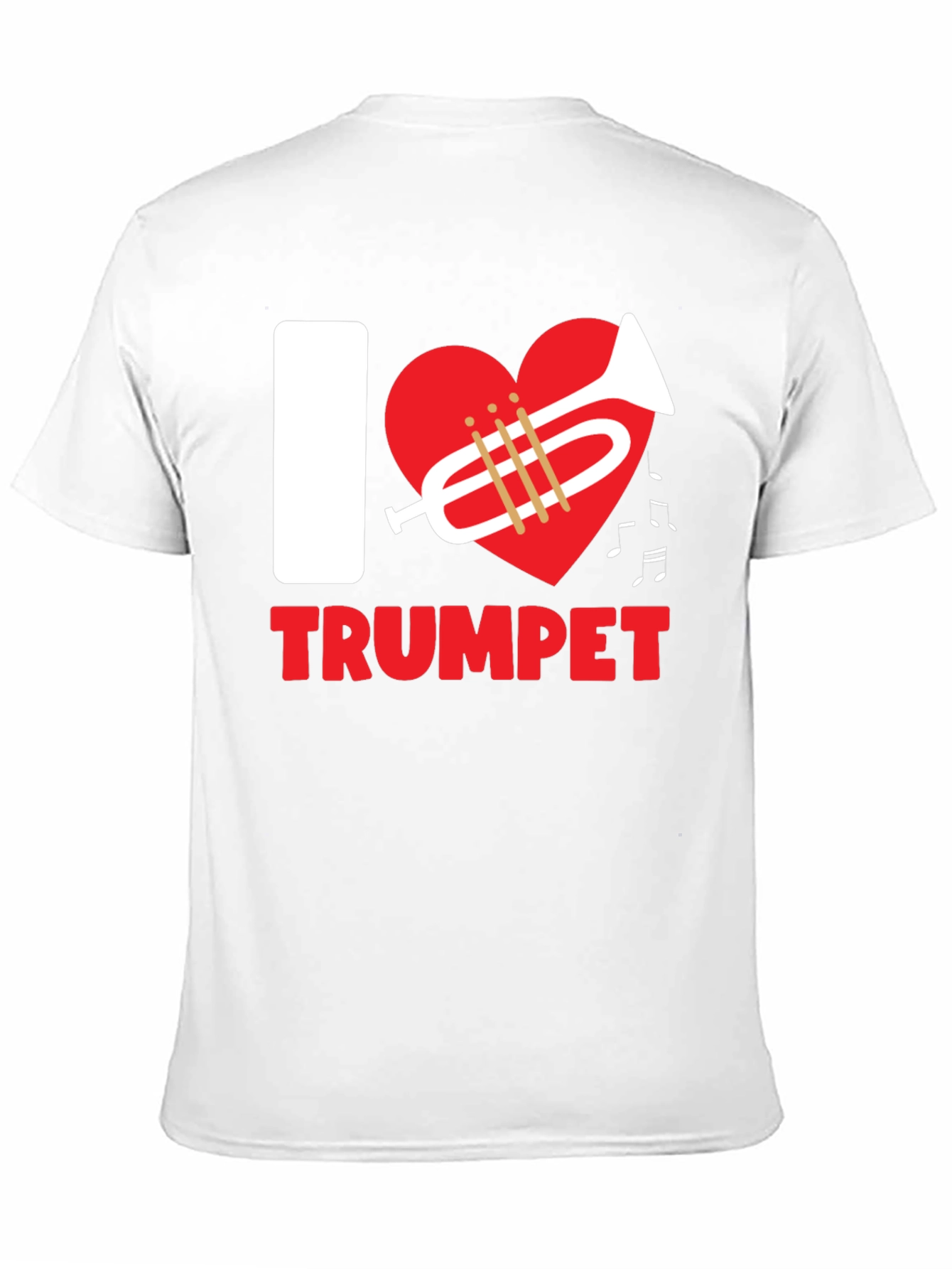 I Love Trumpet T-Shirt - Black