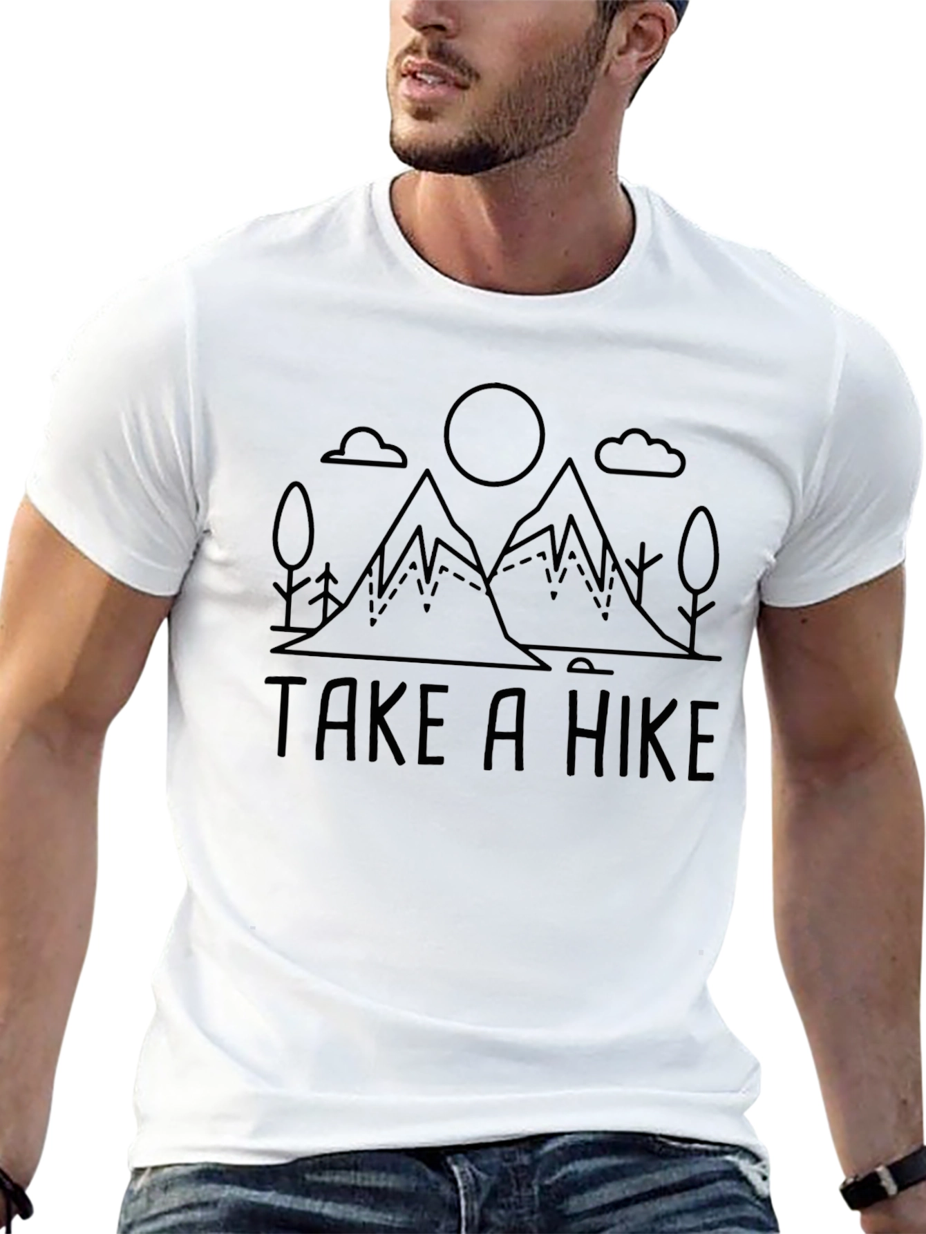 Take a Hike Graphic Tee - Nature Adventure Shirt