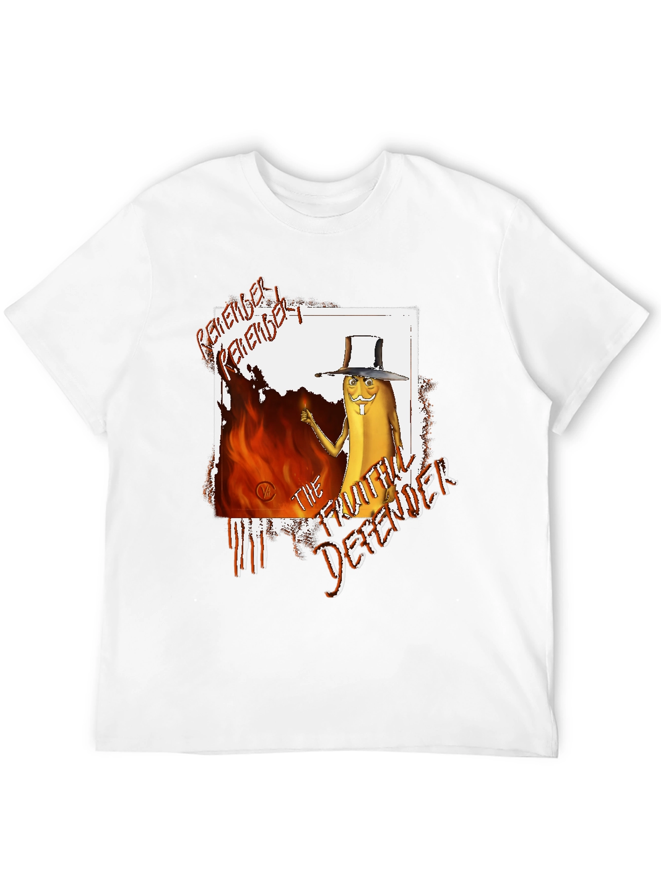 Remember! Fruitful Defender Black Graphic Tee