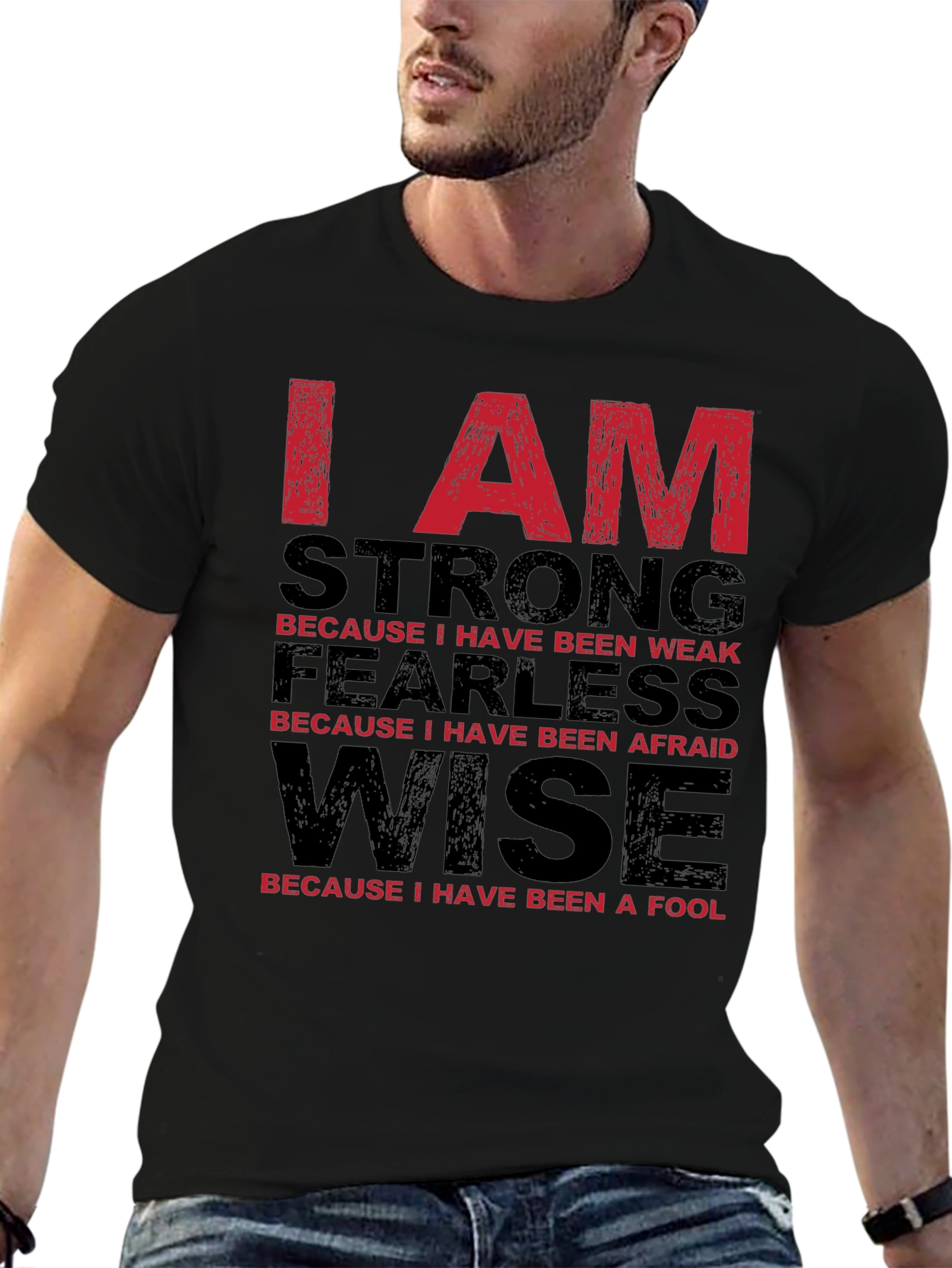 I AM Motivational Graphic T-Shirt