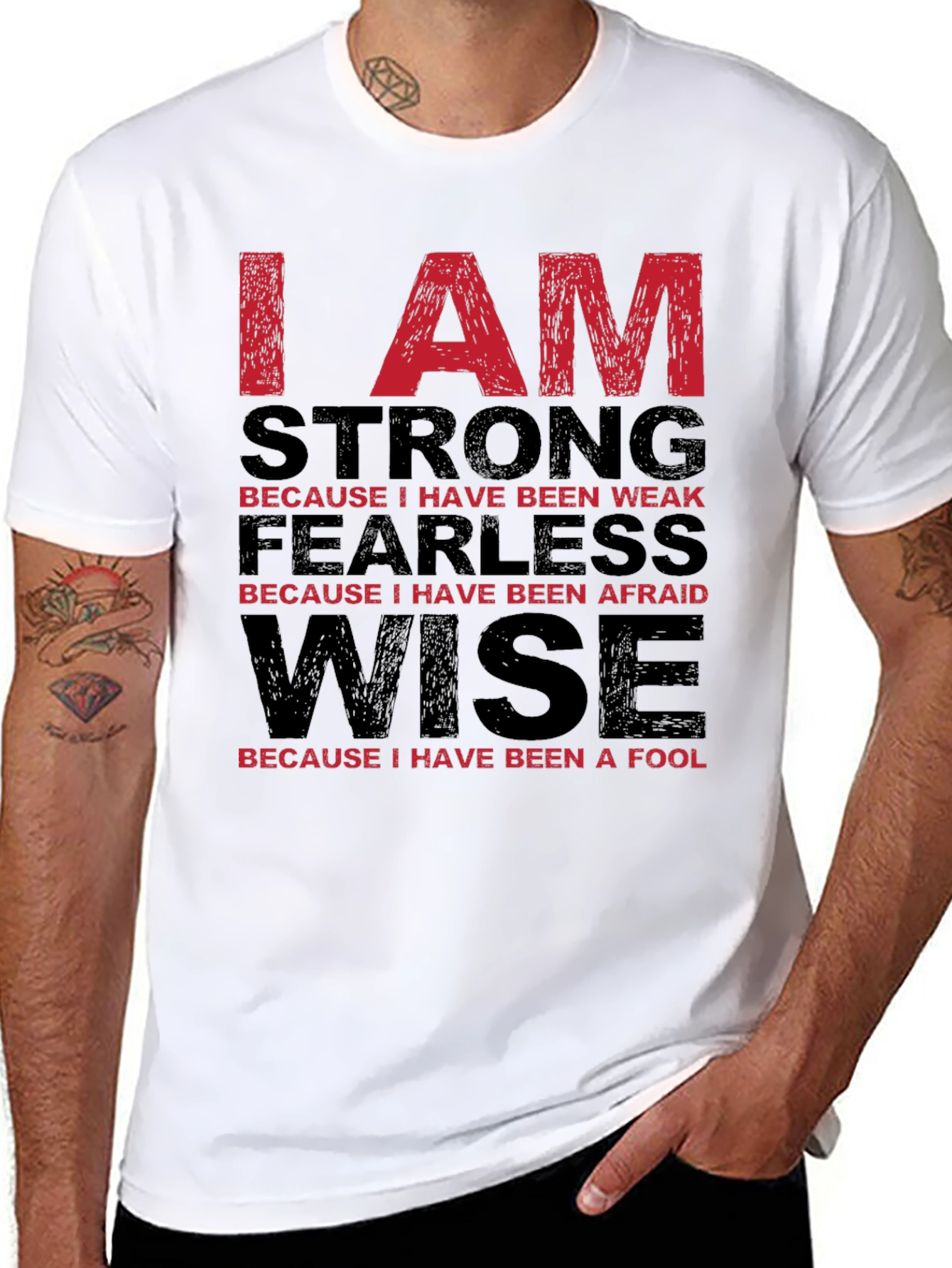 I AM Motivational Graphic T-Shirt