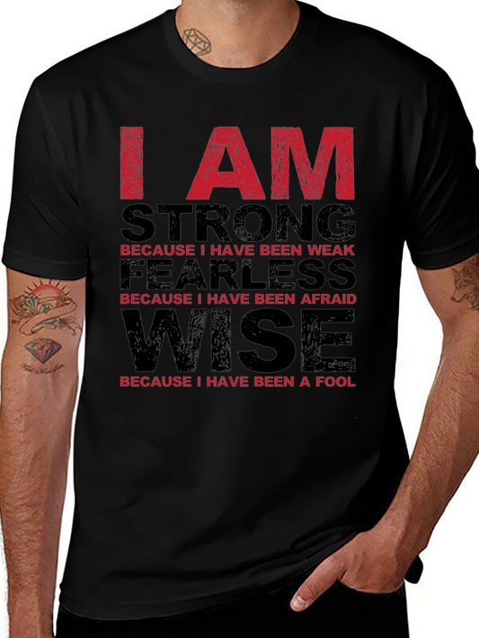 I AM Motivational Graphic T-Shirt