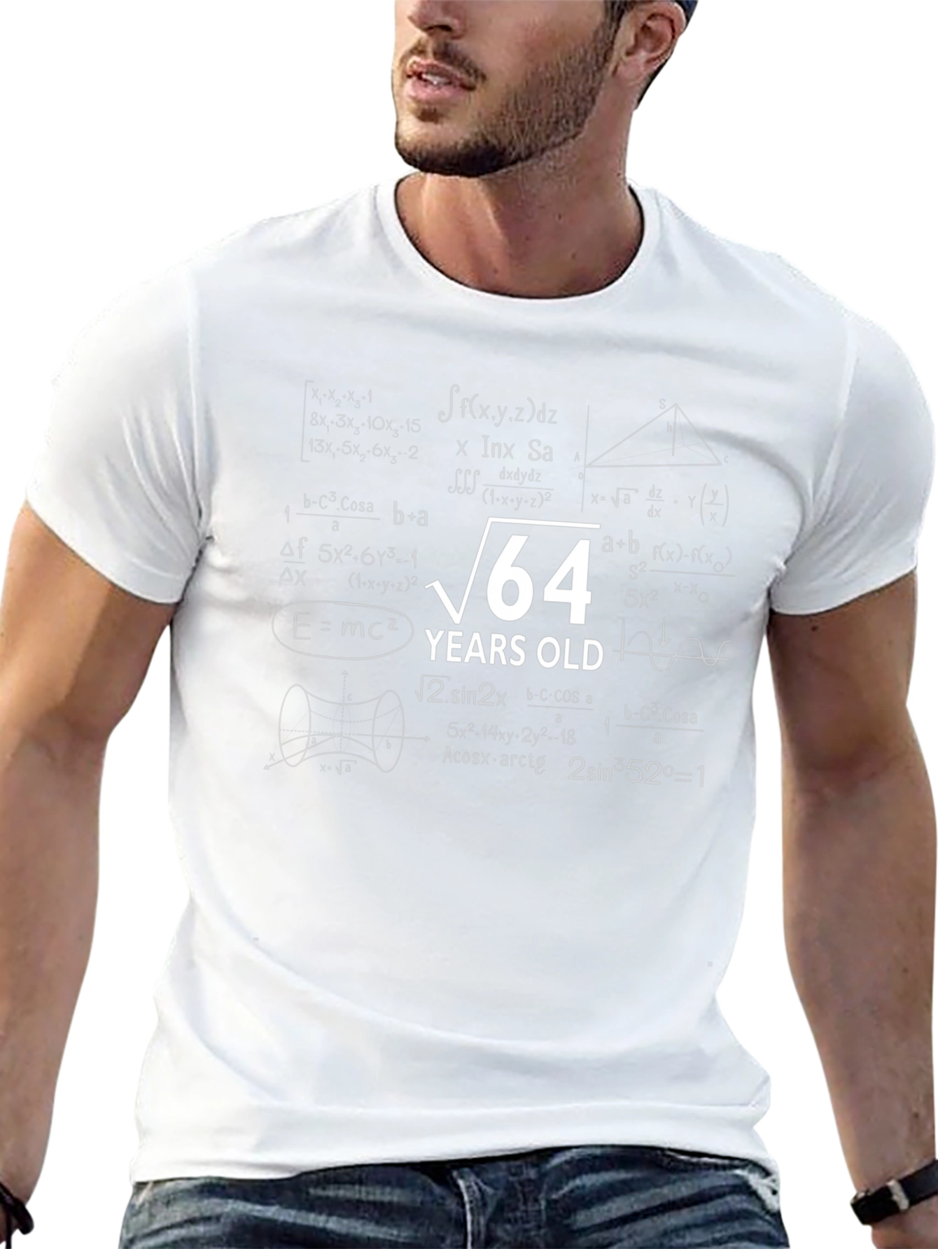 Funny 64 Years Old Math Formula T-Shirt