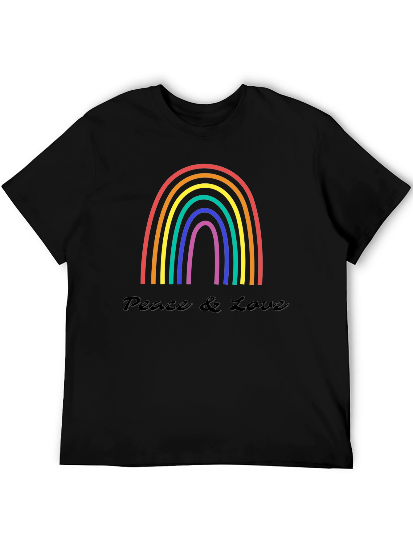 Peace & Love Rainbow T-Shirt