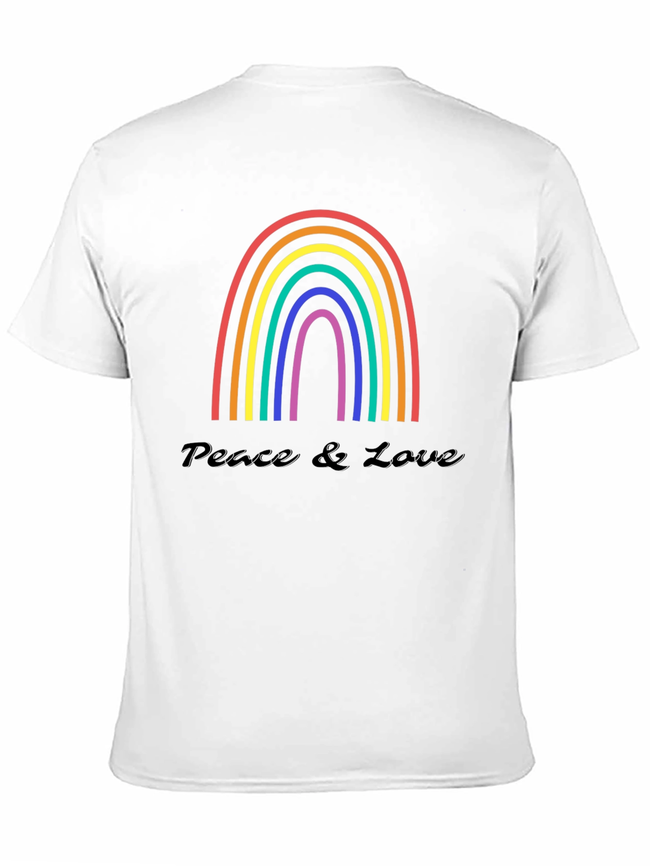 Peace & Love Rainbow T-Shirt