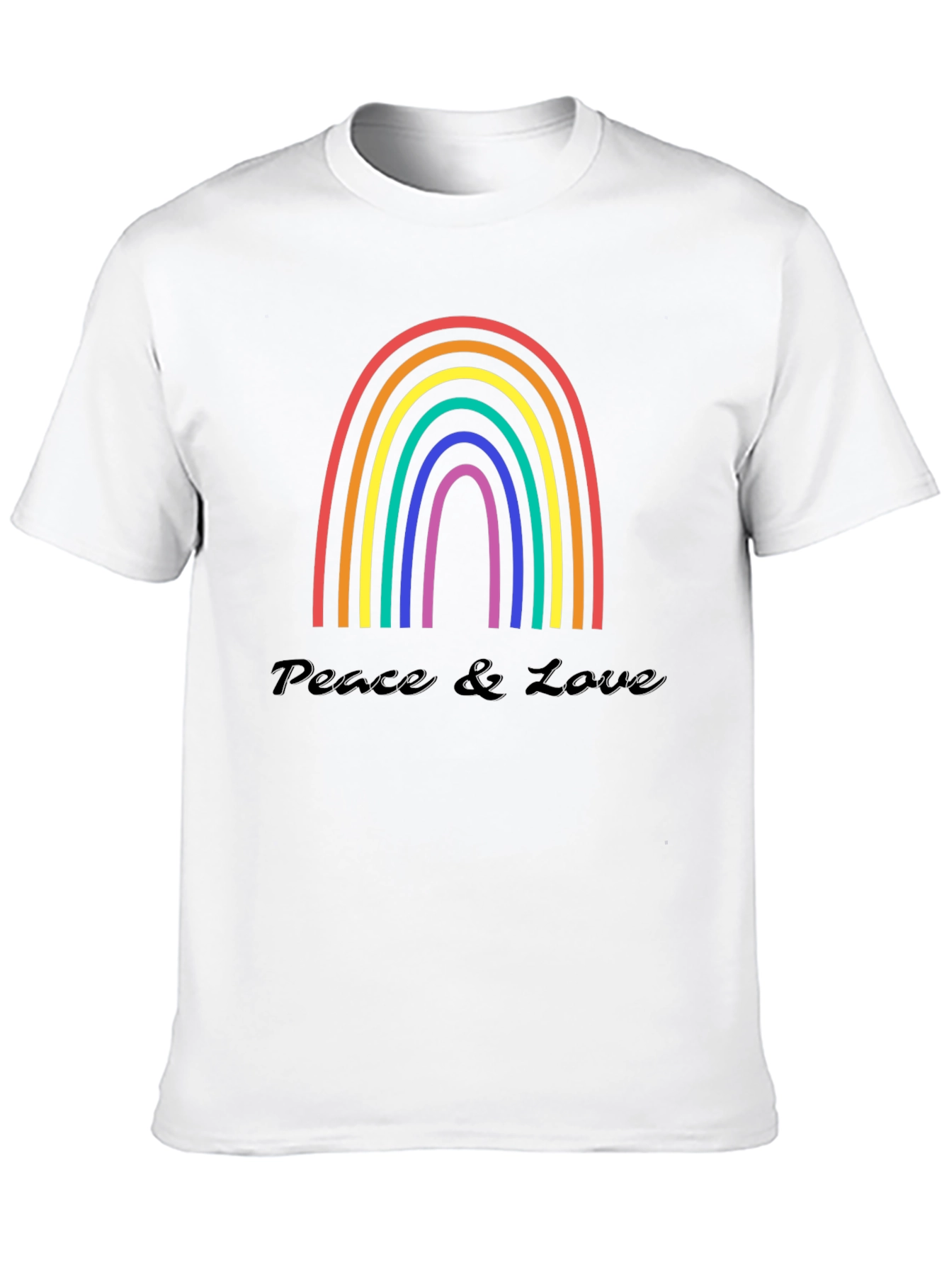 Peace & Love Rainbow T-Shirt